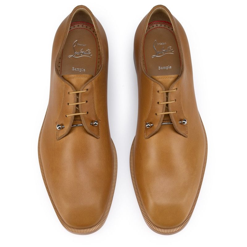 Christian Louboutin os11x0526 Chambeliss Derby Shoes in Terra Brown Size US 9 / EU 42 - 4 Thumbnail