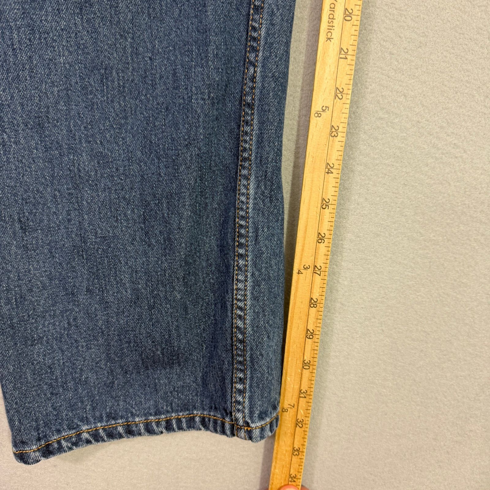 Levi's Vintage Levis 505 Jeans Men's 42x32 Blue Denim Regular Fit Size US 42 / EU 58 - 9 Thumbnail