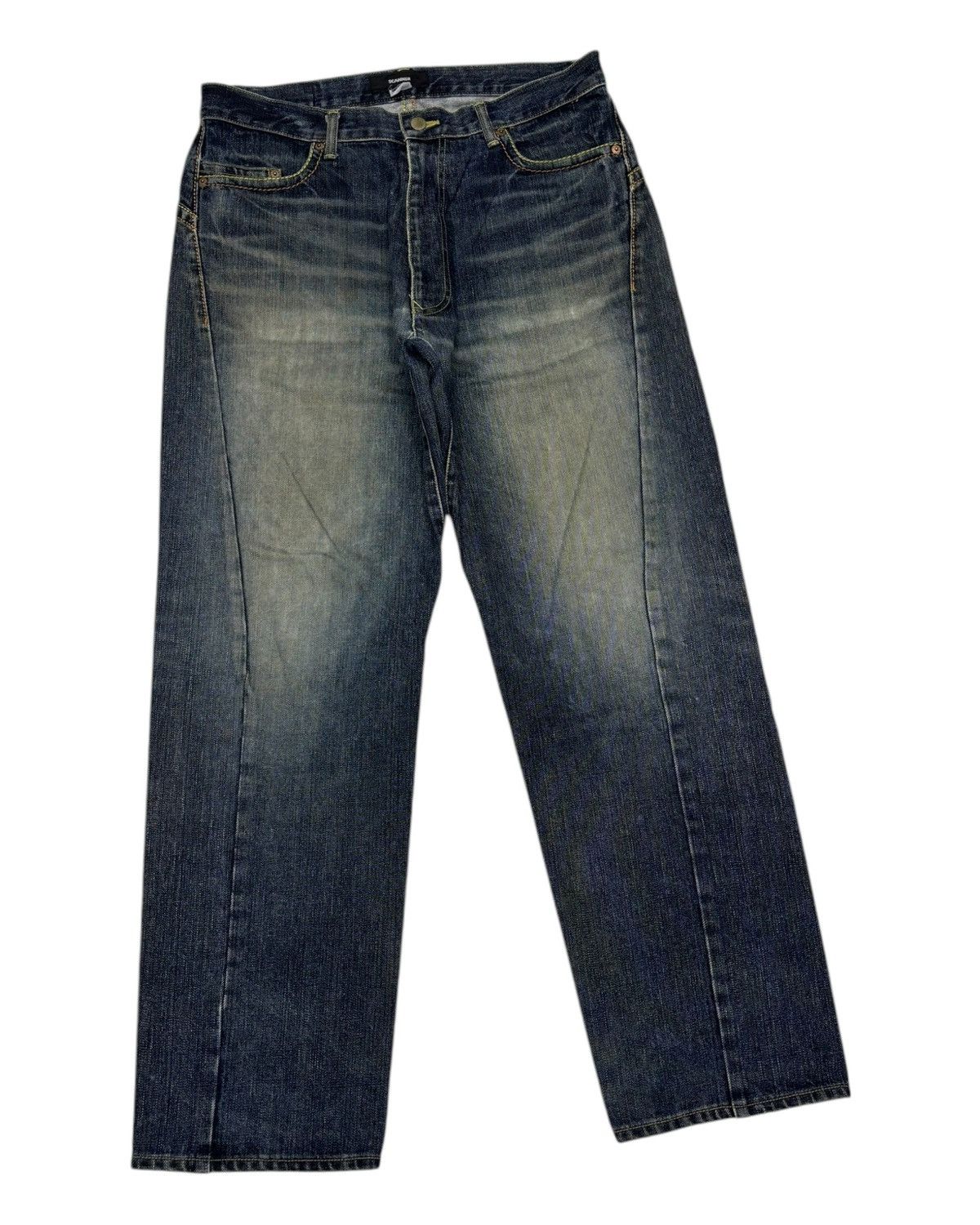 FDMTL BAGGY JEANS SCANNER BY FDMTL DISTRESSED DENIM JEANS Size US 34 / EU 50 - 3 Thumbnail