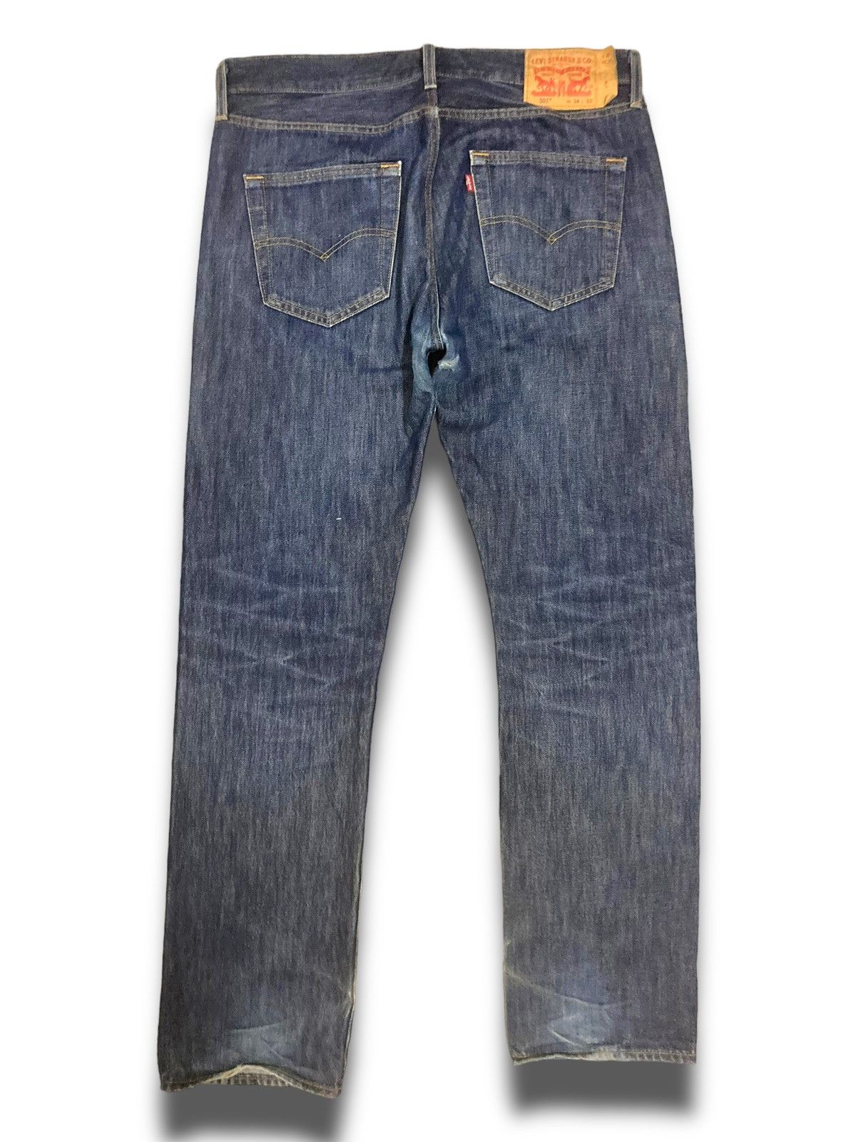 Levi's × Levi's Vintage Clothing Vintage Y2K 501 Levis Distressed Denims Size US 34 / EU 50 - 2 Thumbnail
