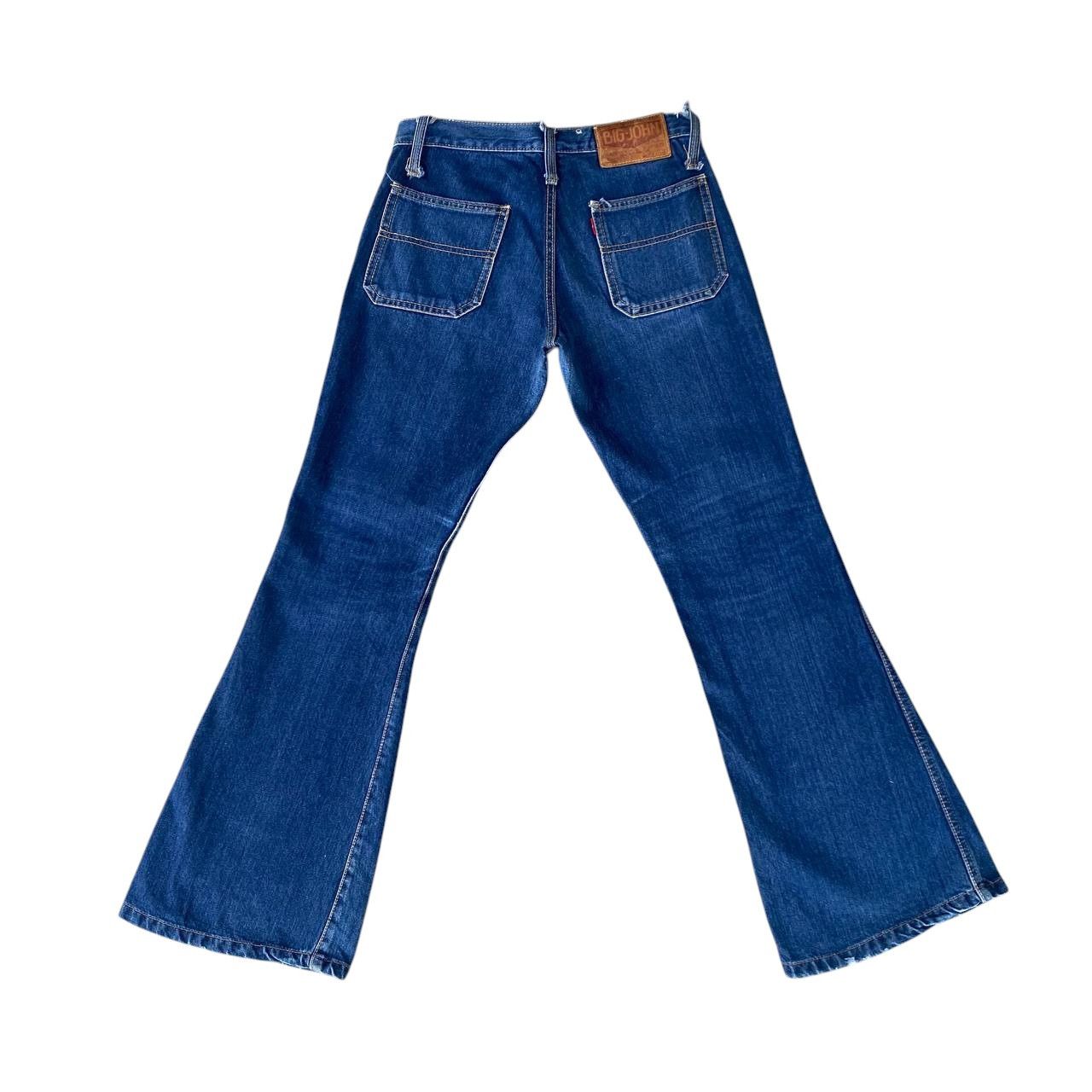 Big John FLARED🔥VINTAGE BIGJOHN BUSHPANT BOOTCUT W29" ZIP TALON Size US 29 - 5 Thumbnail