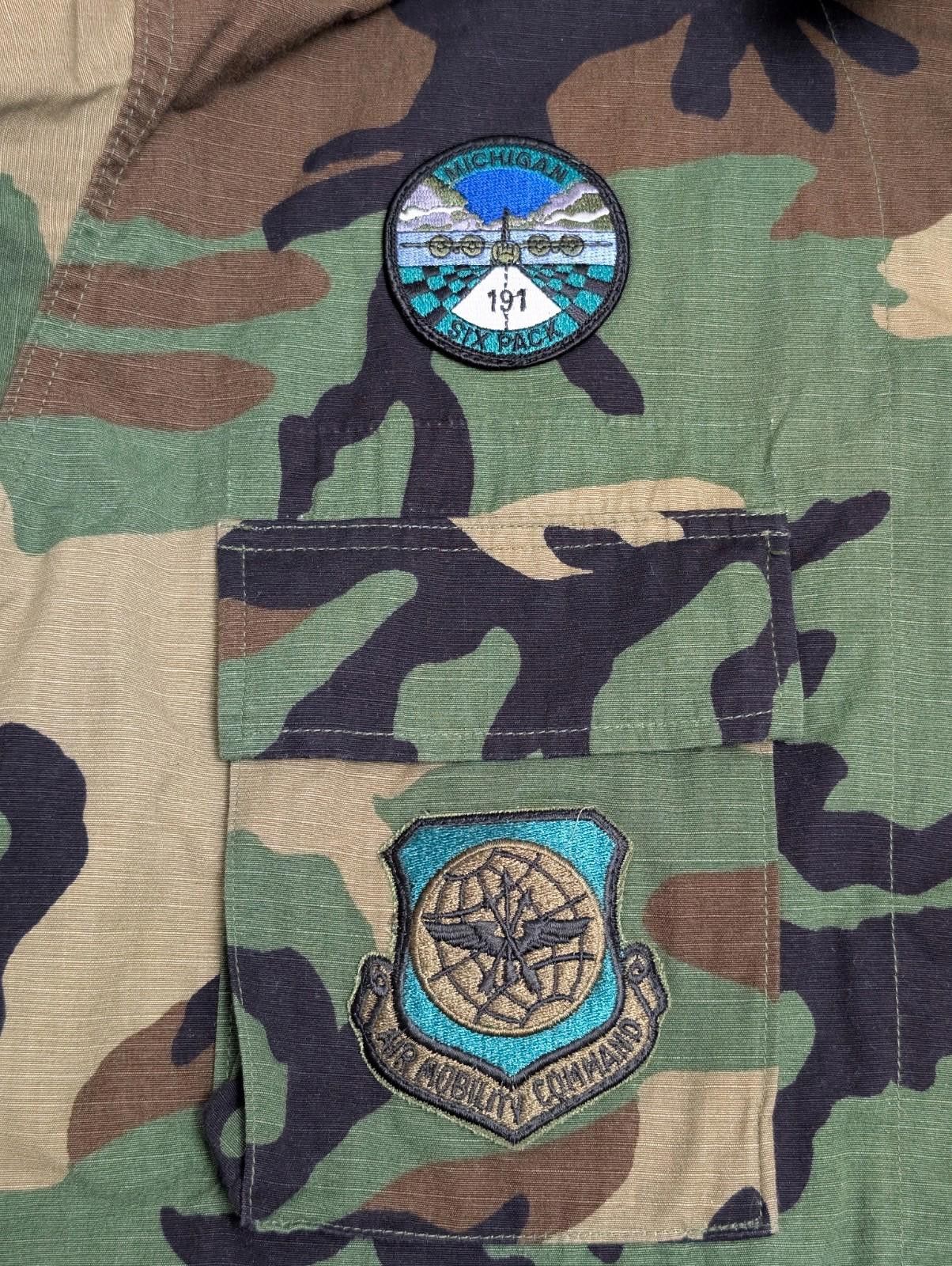 Other US Air Force Woodland BDU Combat Coat - Medium Size ONE SIZE - 3 Thumbnail