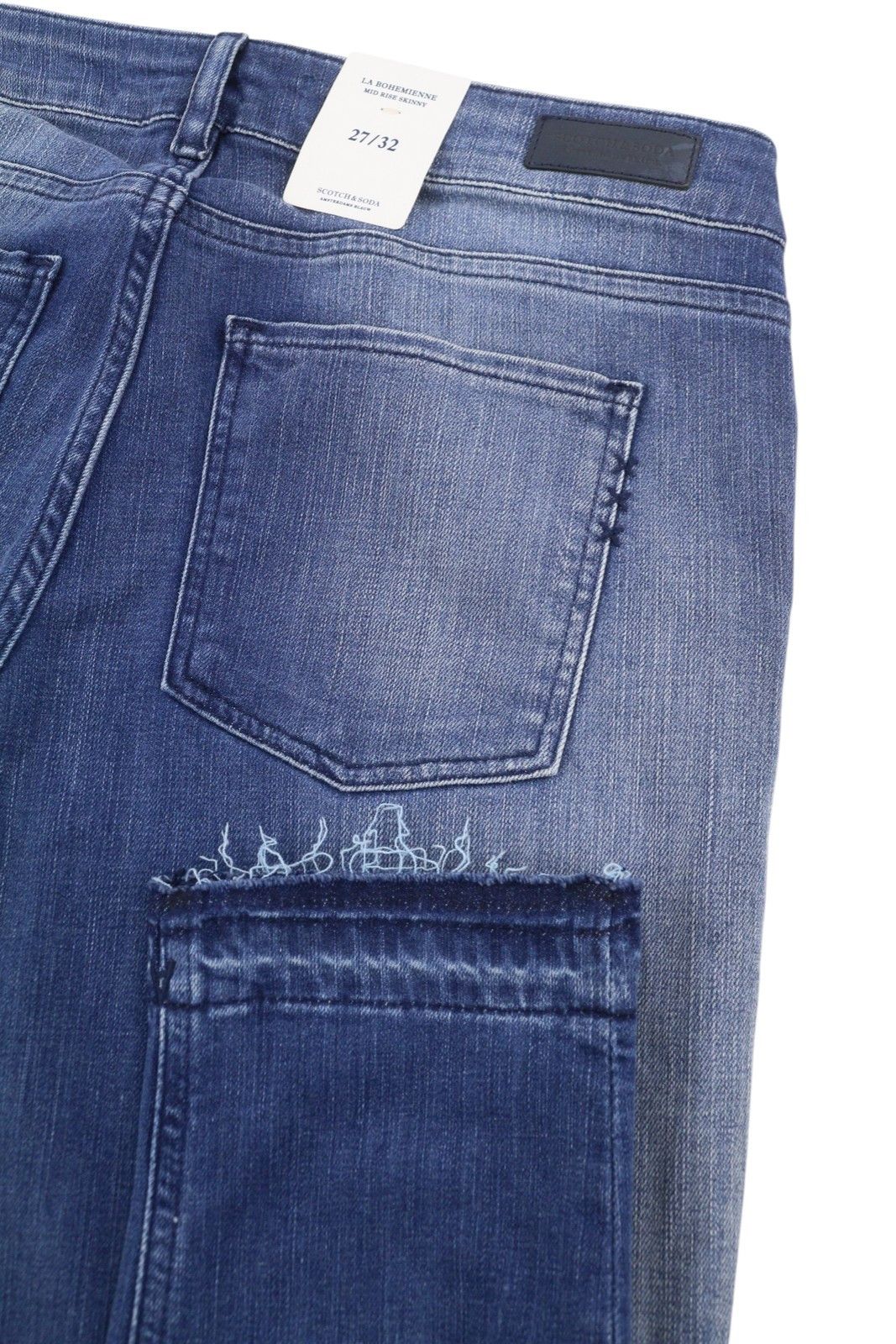 Scotch & Soda LA BOHEMIENNE W27/L32 Faded Mid Rise Skinny Jeans 89096 Size 27" / US 4 / IT 40 - 6 Thumbnail