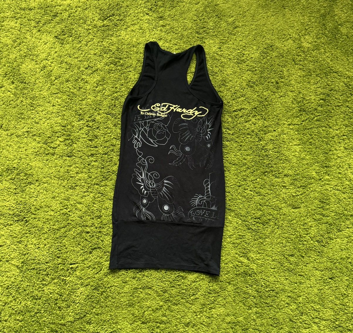 Christian Audigier × Ed Hardy × Vintage Ed Hardy by Christian Audigier Y2K vintage tank top Size S / US 4 / IT 40 - 2 Thumbnail