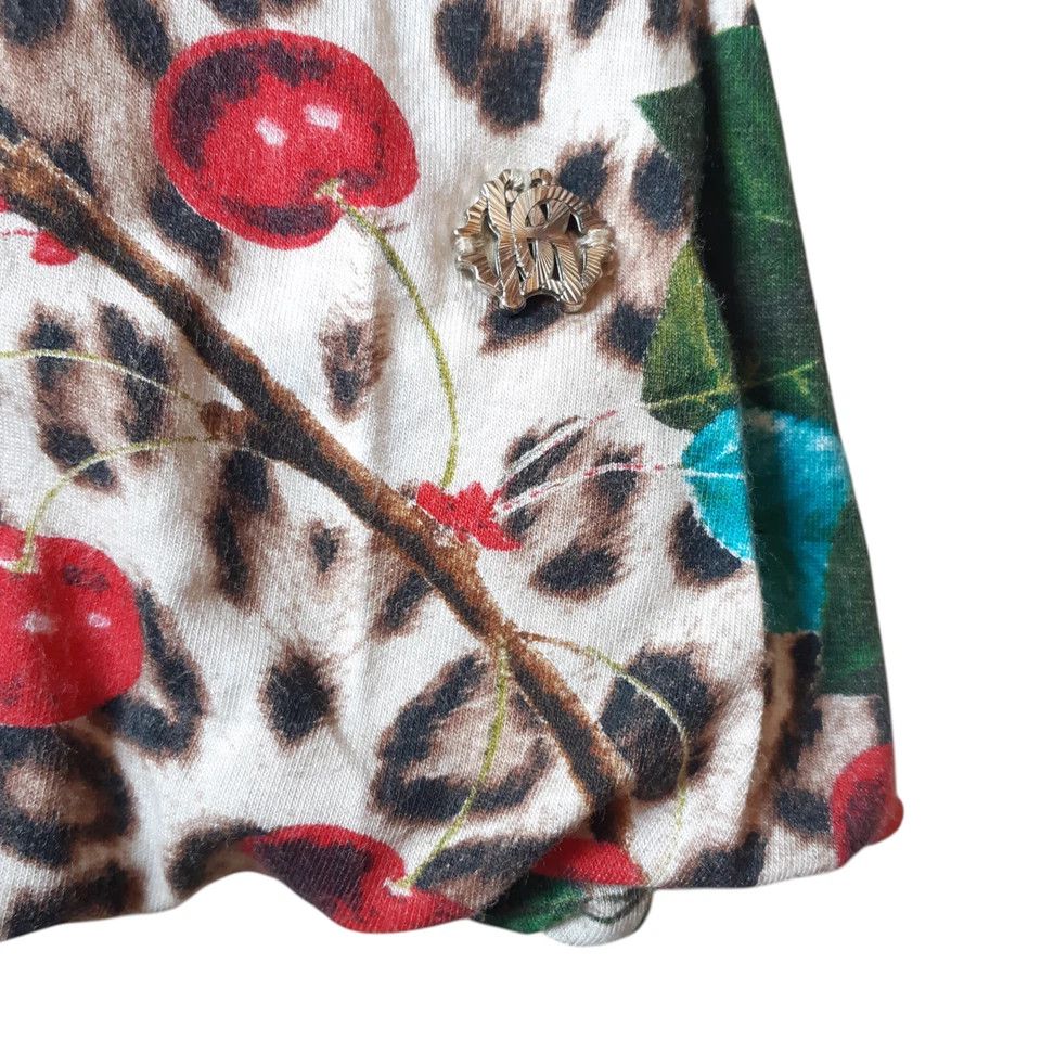 Roberto Cavalli Vintage Roberto Cavalli Leopard Floral Print Mini Dress Size M / US 6-8 / IT 42-44 - 7 Thumbnail