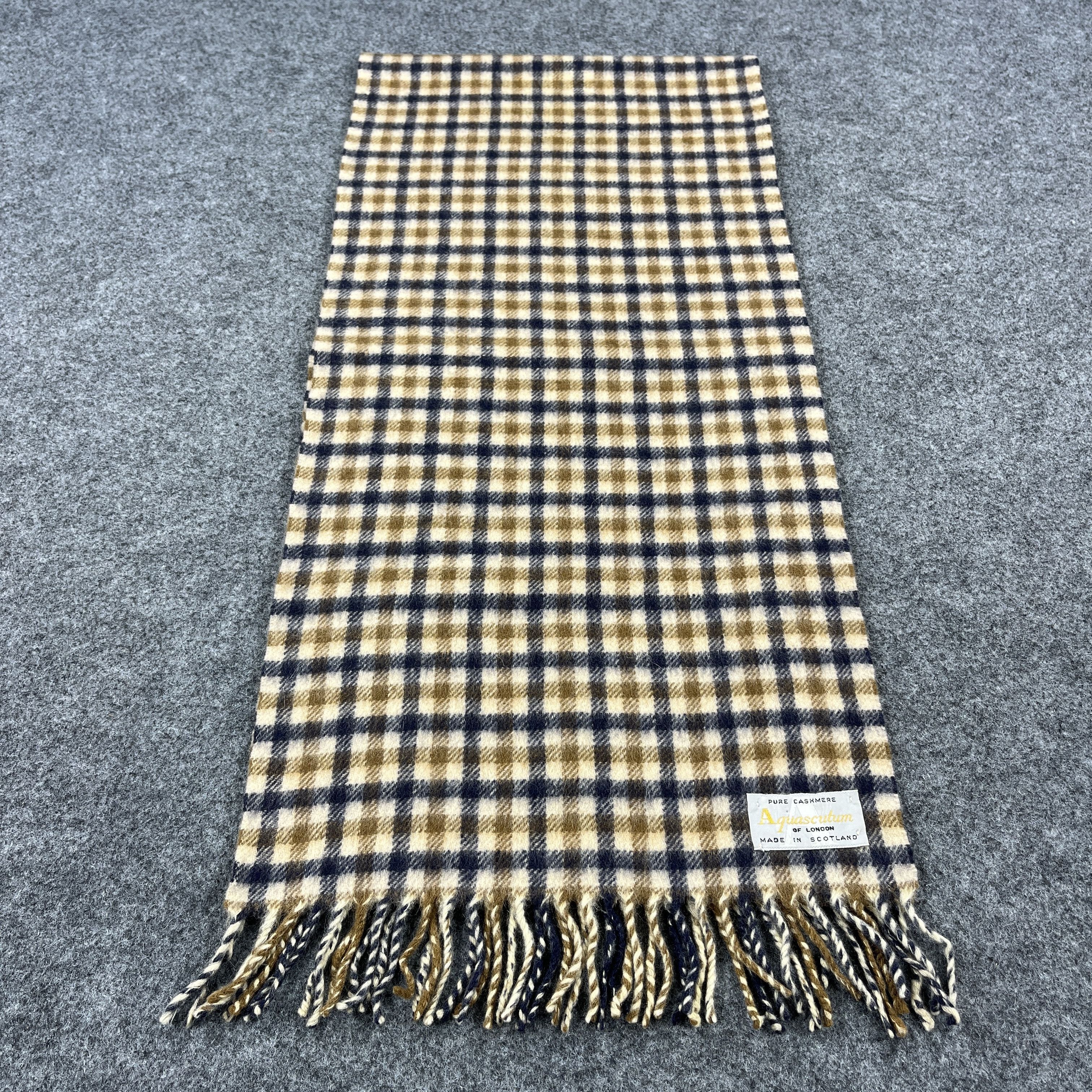 Aquascutum Aquasqutum Scarf / Muffler / Neckwear K042 Size ONE SIZE - 2 Thumbnail