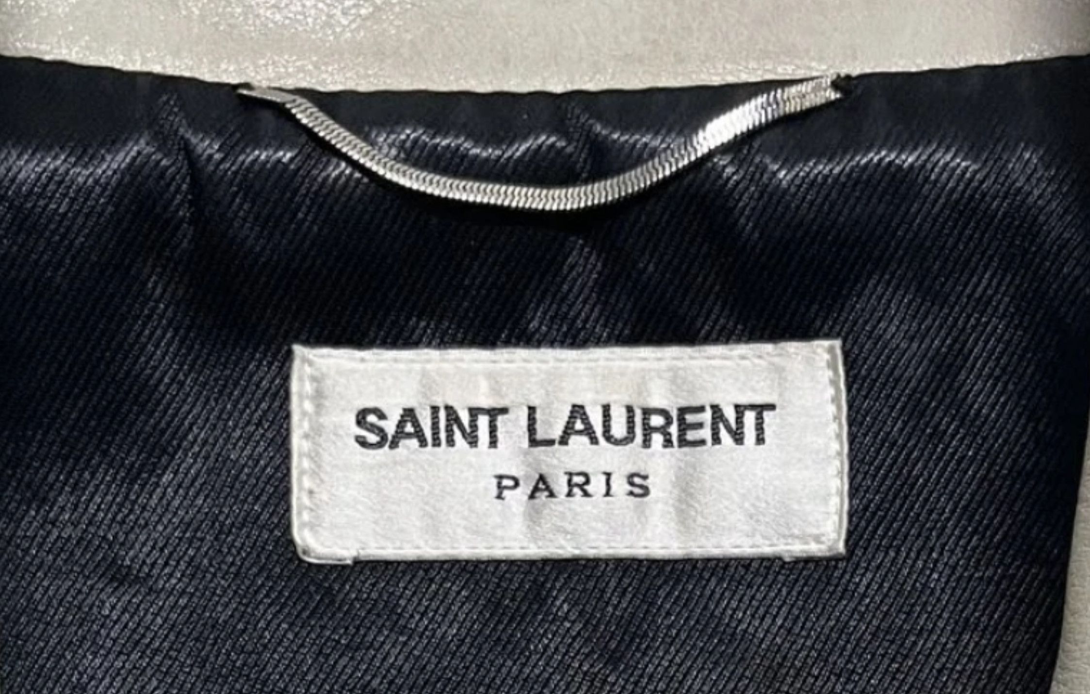 Saint Laurent Paris Saint Laurent Paris SS14 Bicolor Leather Riders Jacket Size US L / EU 52-54 / 3 - 3 Thumbnail