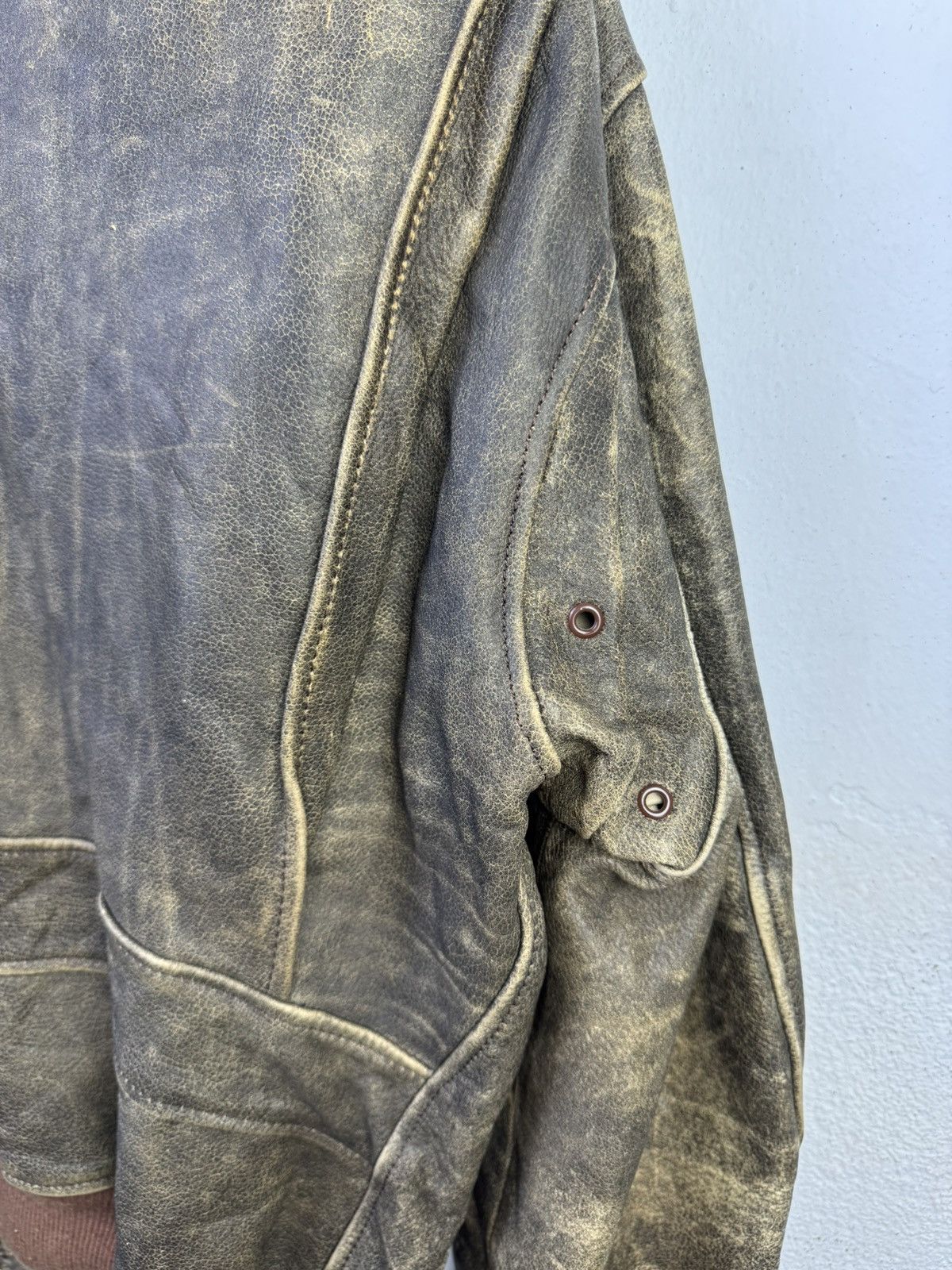 Vintage Vintage Johnson Leather Jacket Size US M / EU 48-50 / 2 - 7 Thumbnail