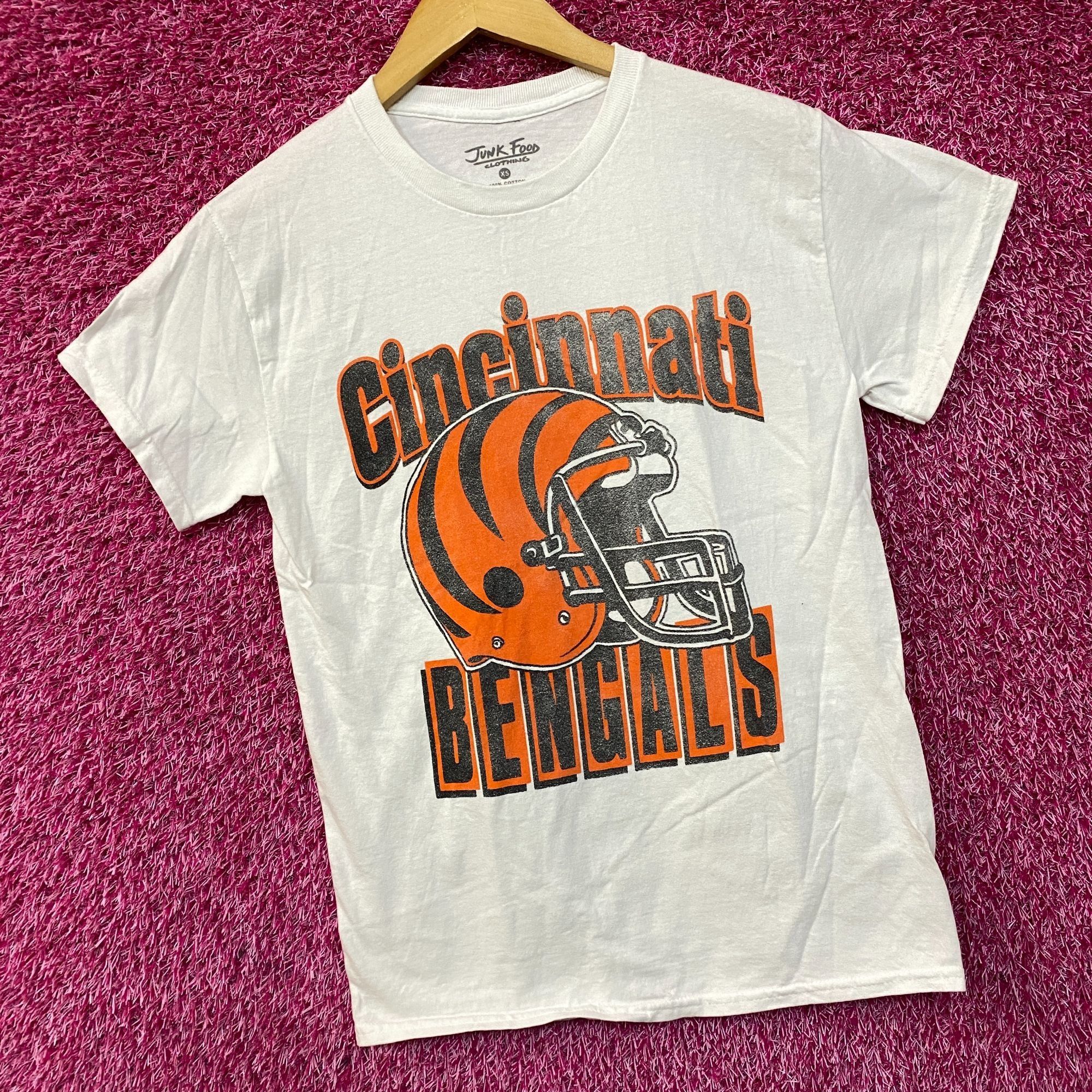 Junk Food Junk Food Clothing NFL Cincinnati Bengals Helmet Logo T-Shir Size US XS / EU 42 / 0 - 3 Thumbnail