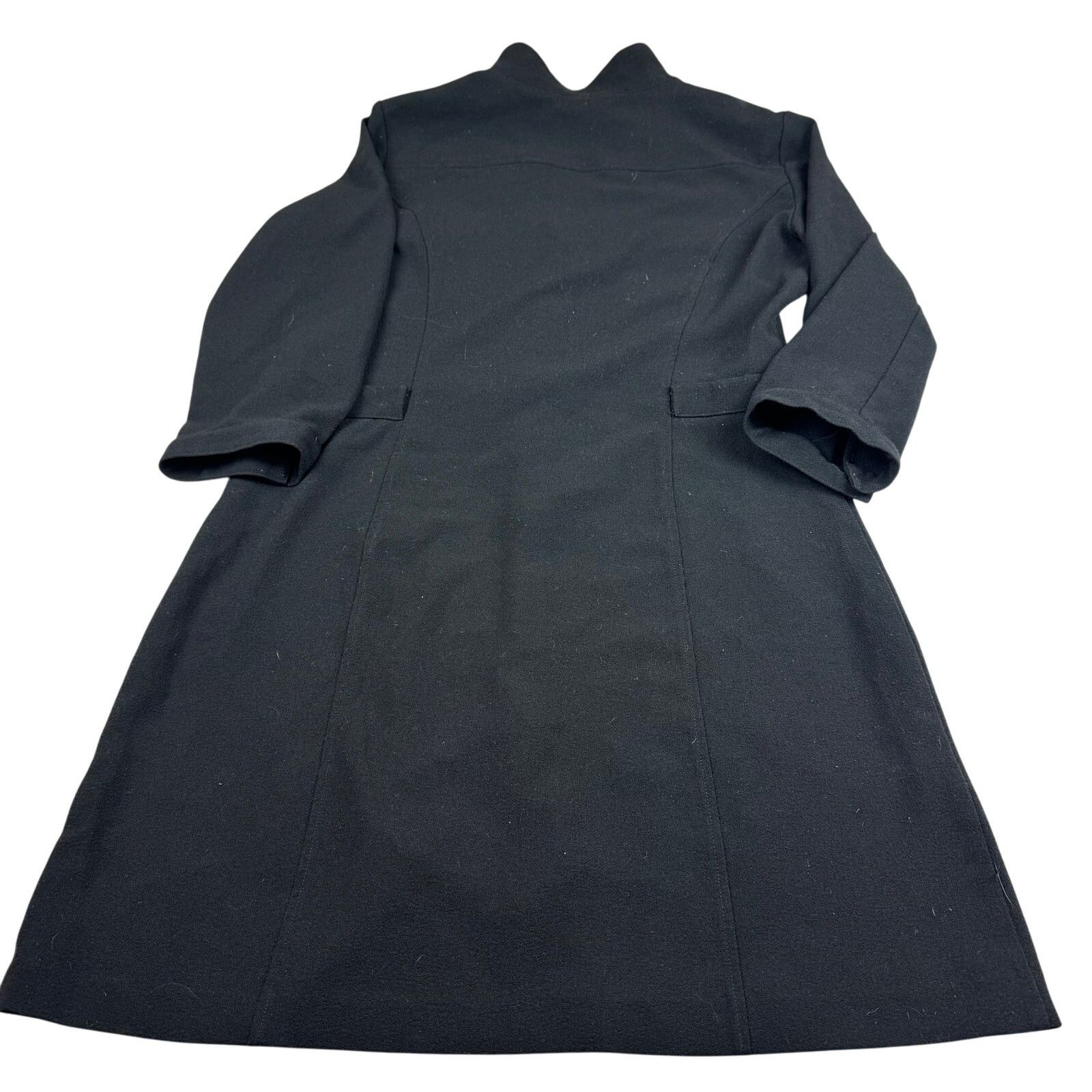 Mango MNG Mango Black Mini Dress - Size XS Extra Small Size XS / US 0-2 / IT 36-38 - 2 Thumbnail
