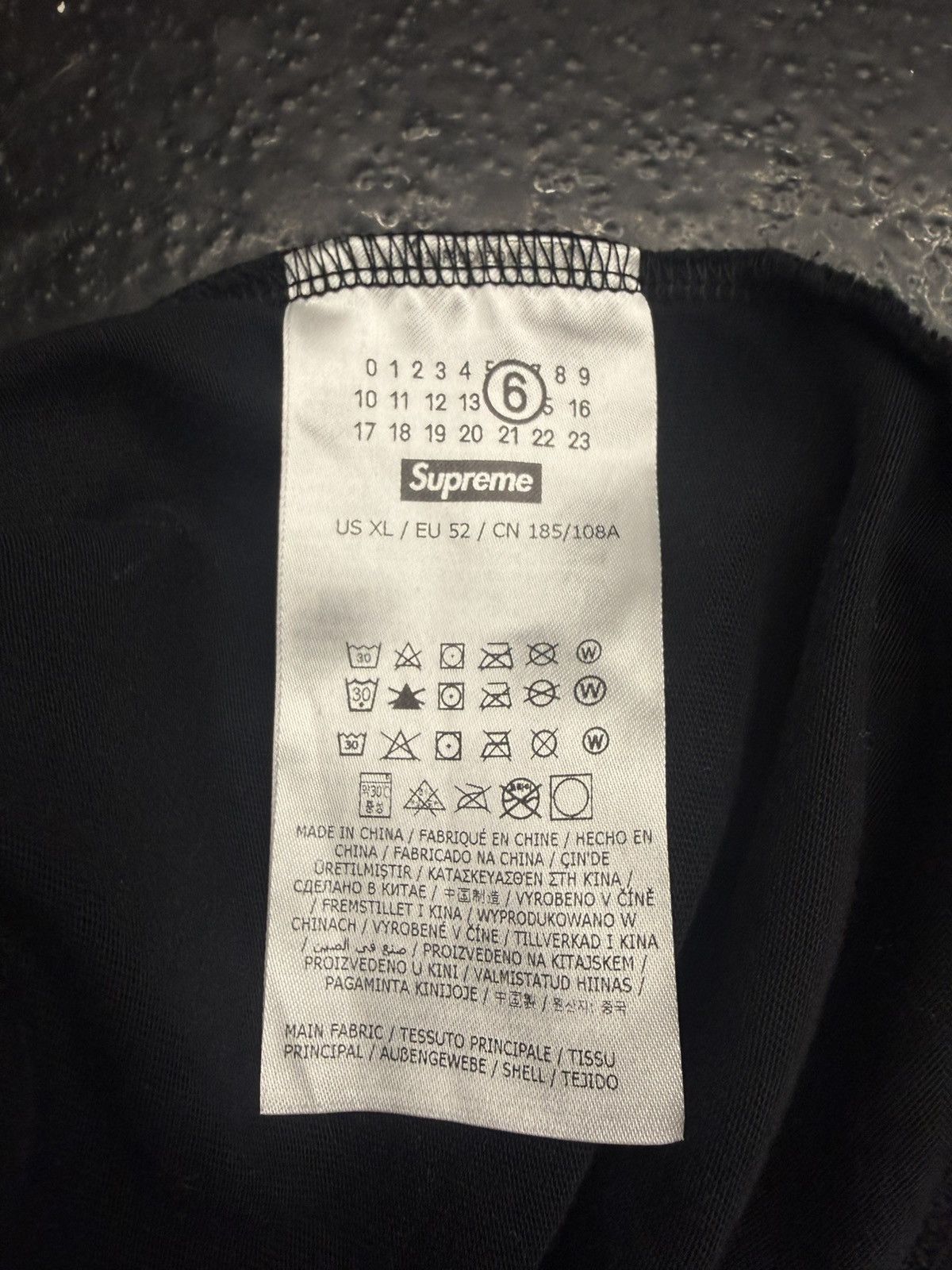 Maison Margiela × Supreme Supreme X Maison Margiela Tee Size US XL / EU 56 / 4 - 5 Thumbnail