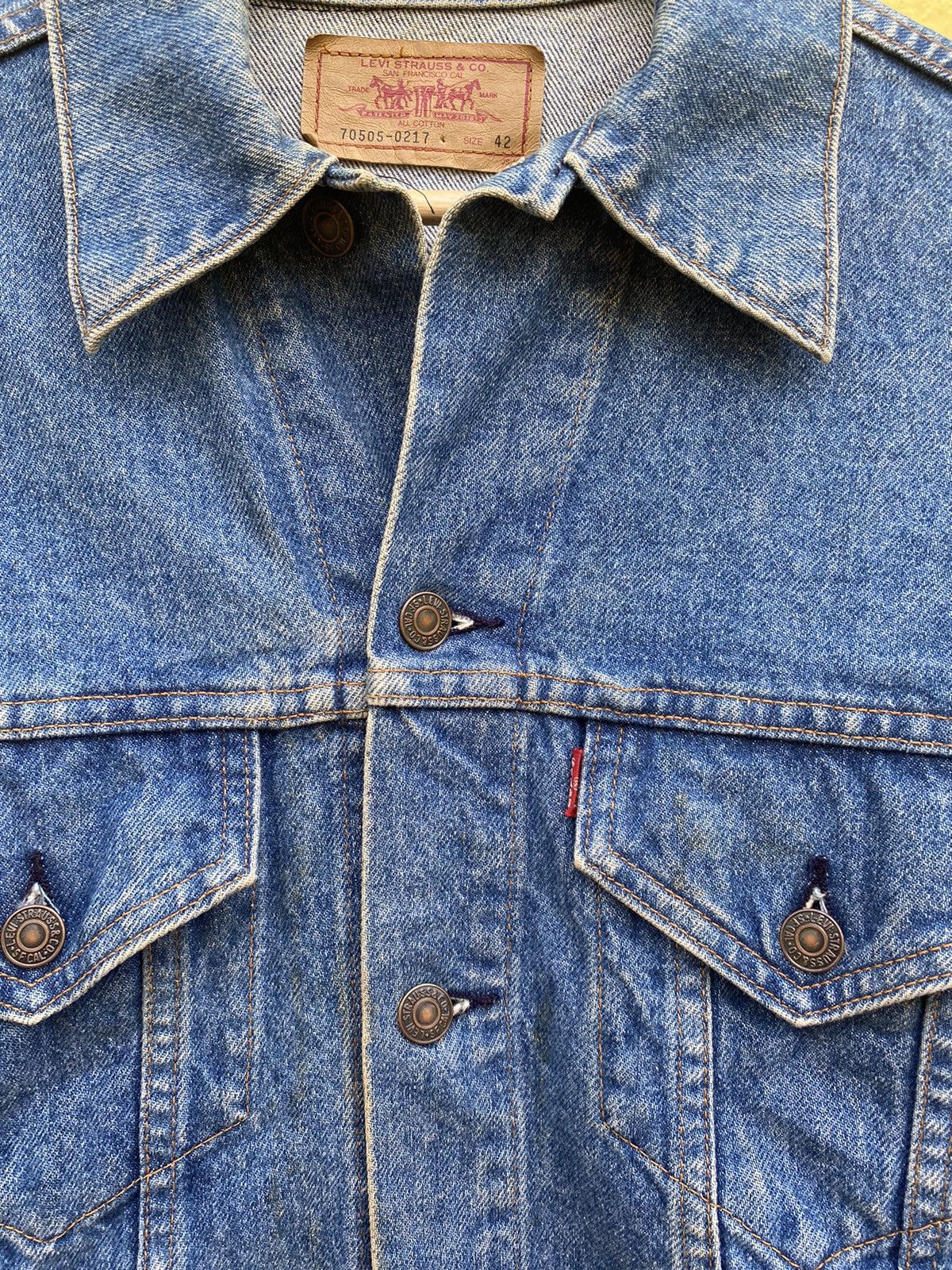 Levi's Vintage levis jeans jacket Size US M / EU 48-50 / 2 - 7 Thumbnail