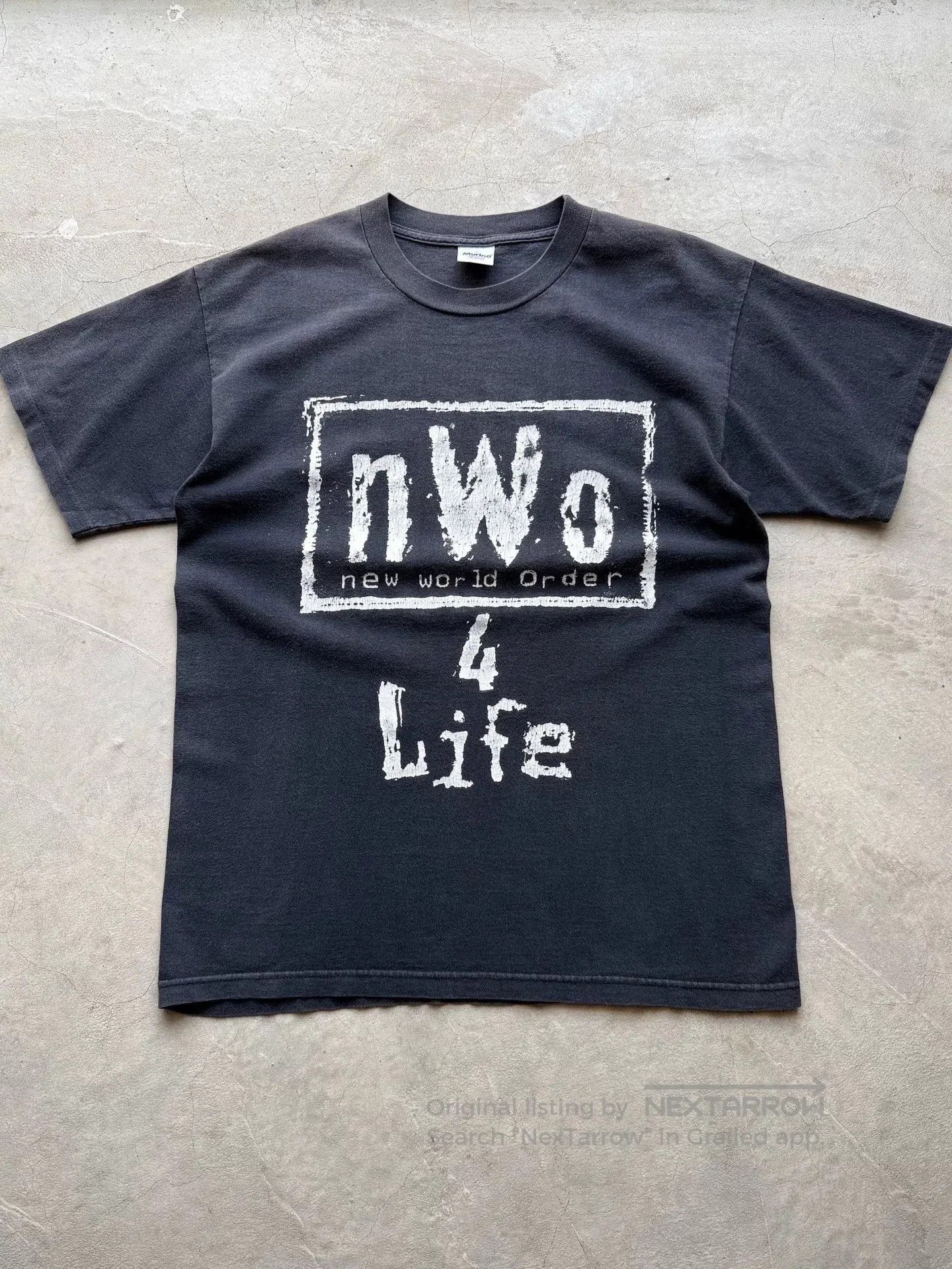 Vintage Vintage 90s NWO 4 Life WWE Tee. Size US L / EU 52-54 / 3 - 1 Thumbnail