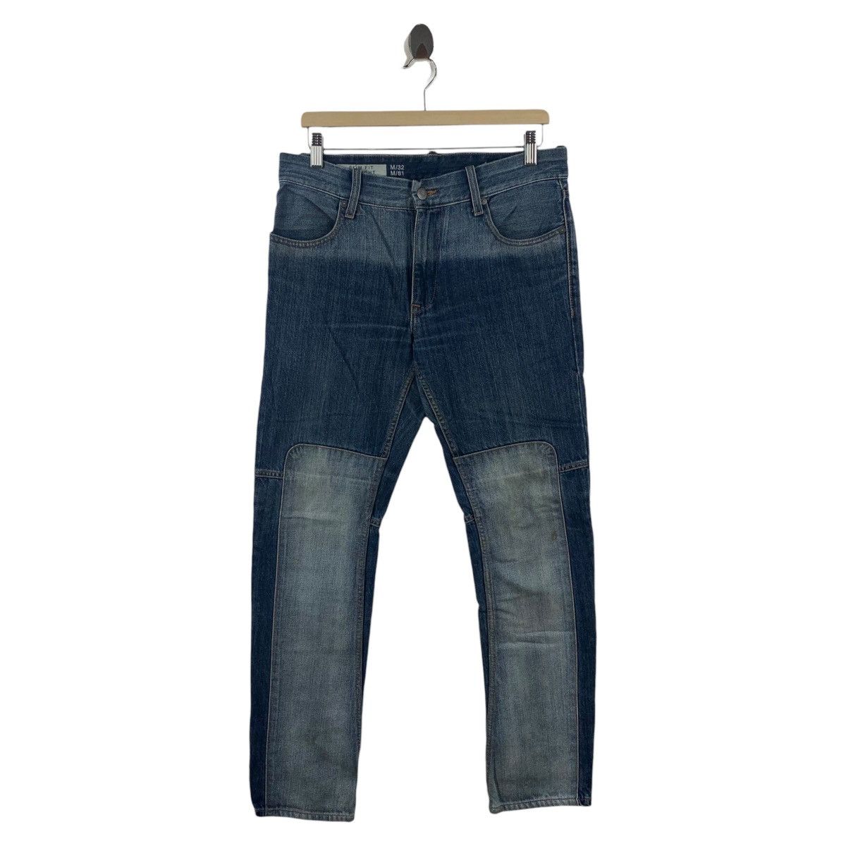 Gap GAP blue jeans bikers pants Size US 33 - 1 Thumbnail