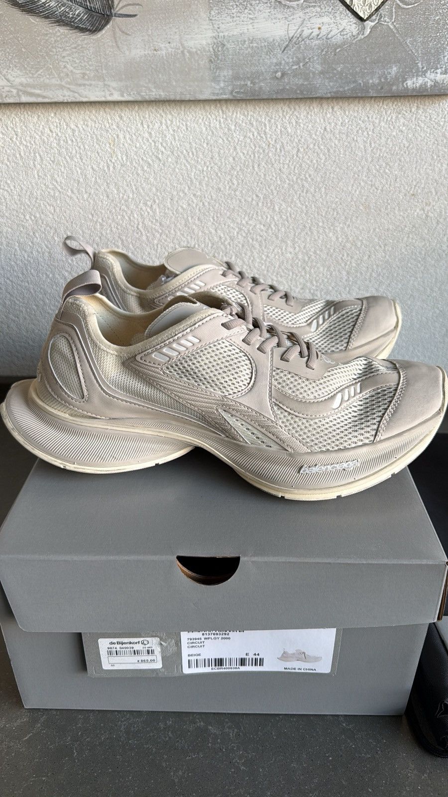Balenciaga Balenciaga Circuit Beige Size US 11 / EU 44 - 2 Thumbnail