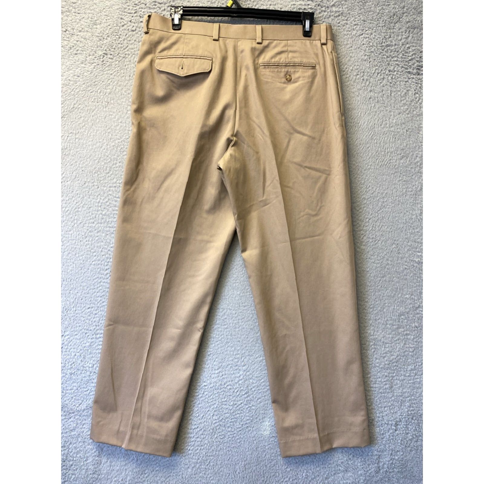 Vintage VINTAGE LL Bean Cotton Chino Pants Men Size 35x32 Tan Peach Casual Workwear Size US 35 - 6 Thumbnail