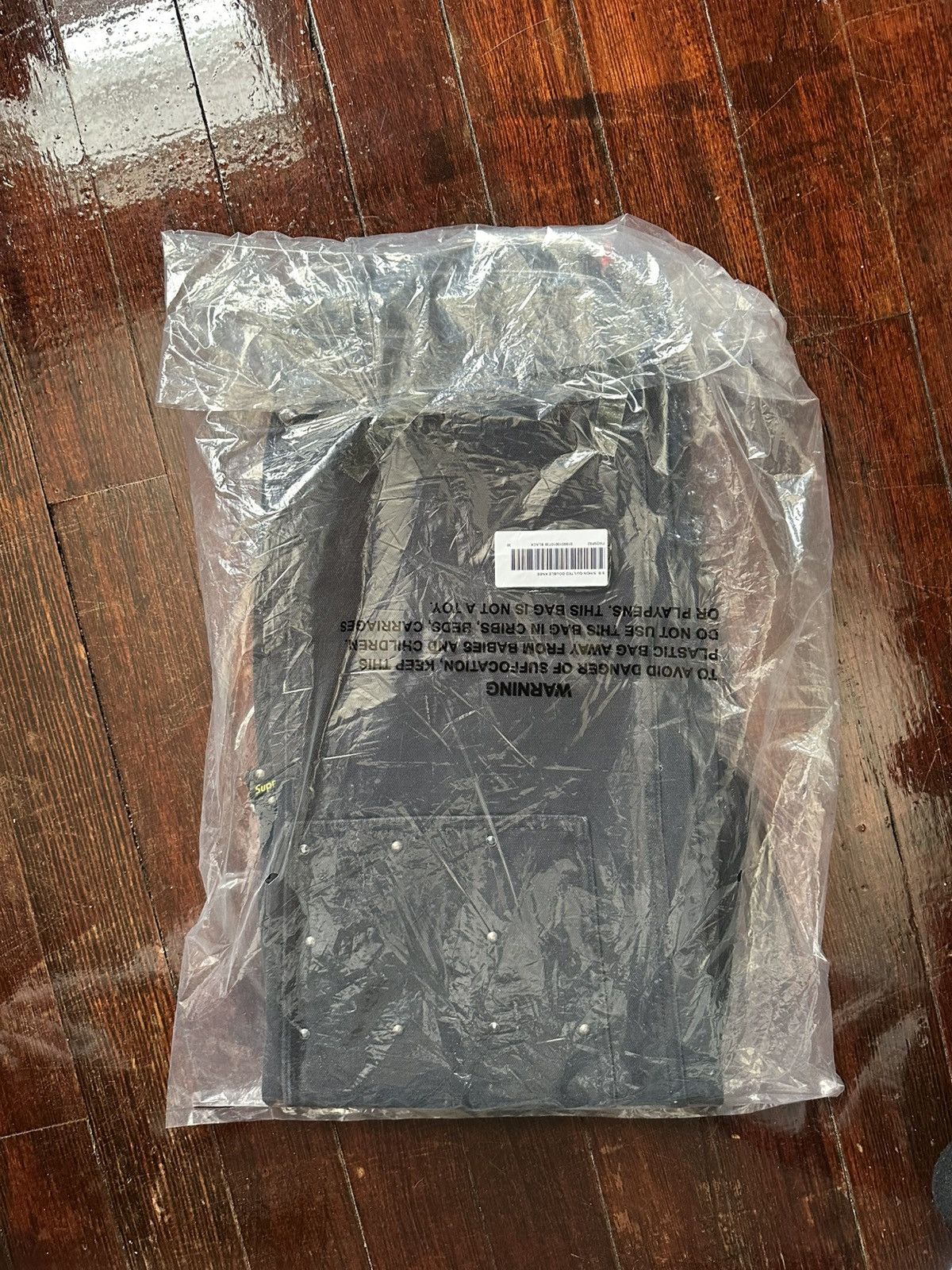 B.B. Simon × Supreme SUPREME X B.B. SIMON FW25 QUILTED DOUBLE KNEE BLACK 30 DS Size US 30 / EU 46 - 5 Thumbnail