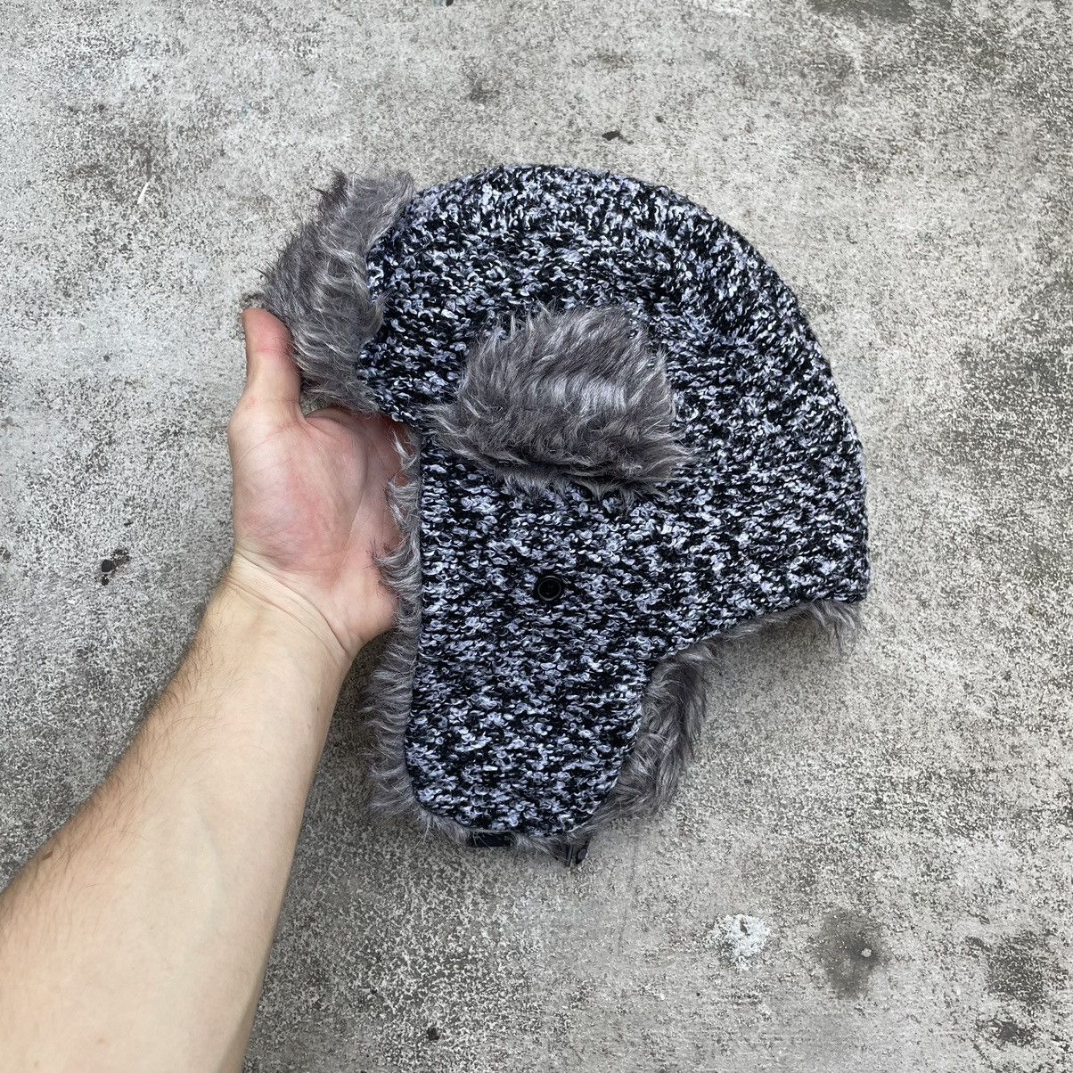 Japanese Brand Vintage 90s Alt Beanie Mohair Ushanka Faux American VTg Size ONE SIZE - 2 Thumbnail