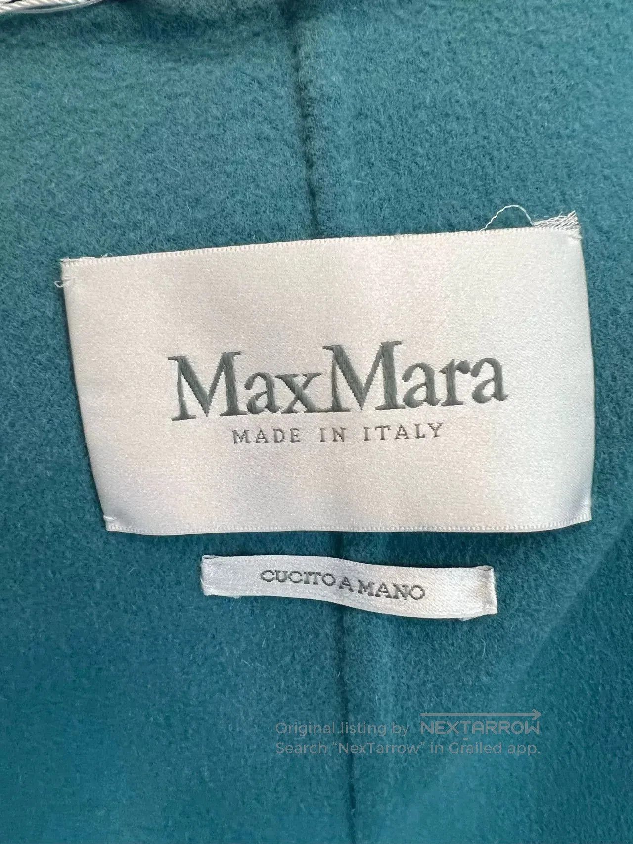 Other maxmara lake blue wool coat 2409239. Size US S / EU 44-46 / 1 - 4 Thumbnail