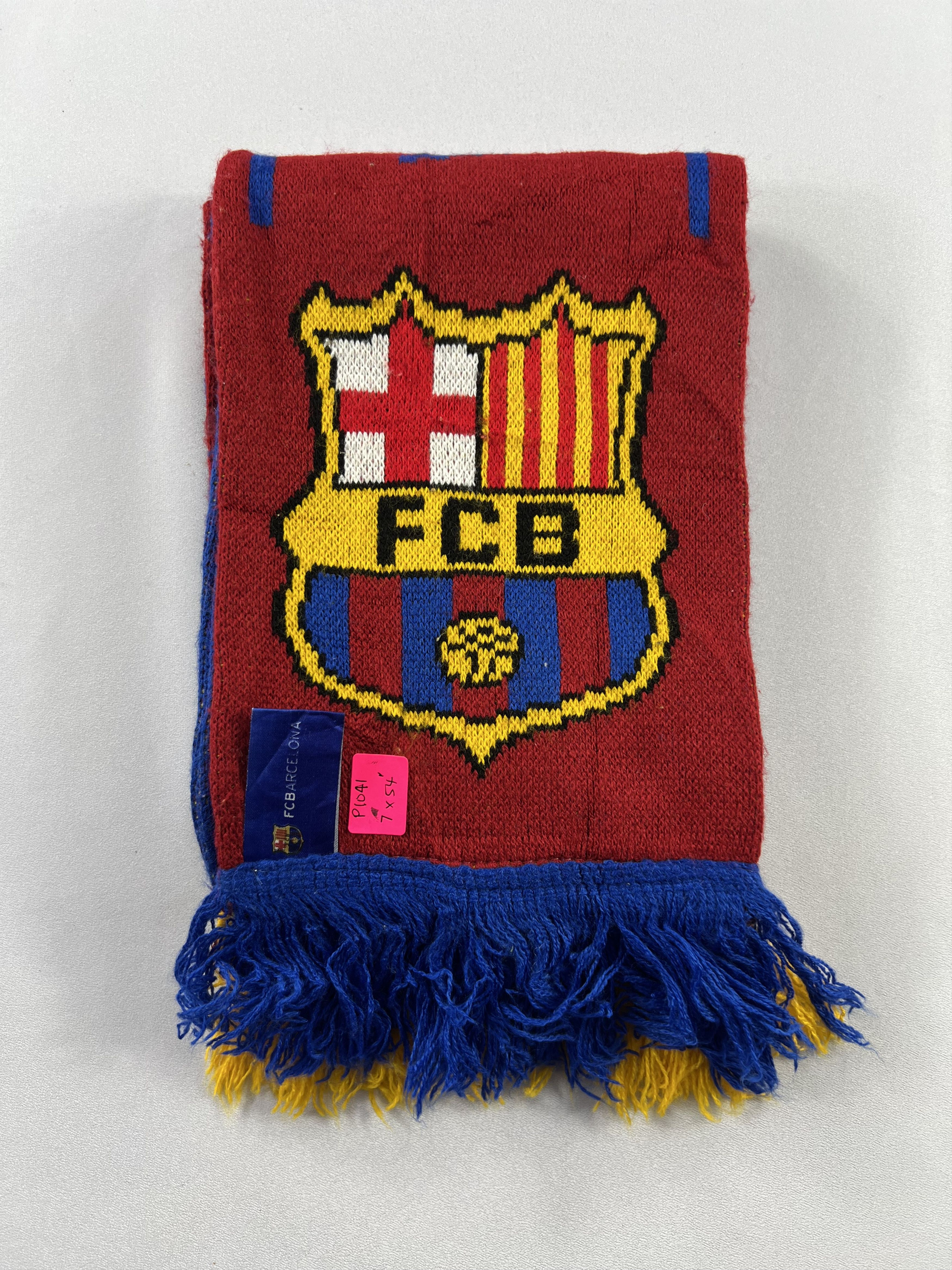Vintage Barcelona Scarf / Muffler / Neckwear P1041 Size ONE SIZE - 7 Thumbnail