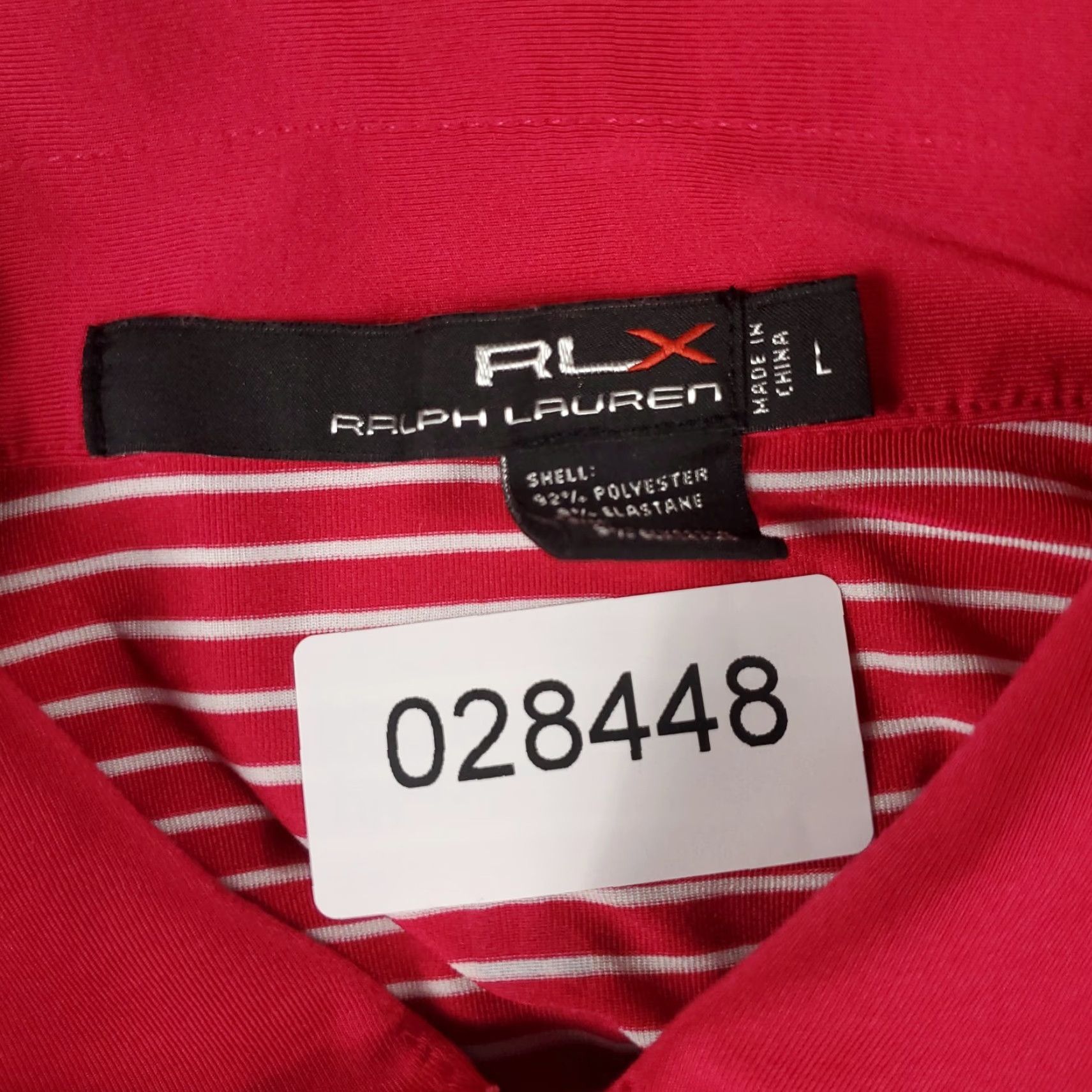 RLX Ralph Lauren RLX Ralph Lauren Polo Shirt Mens Large Red Striped Short Sleeve Polo Shirt Mens Large Red Striped Short Sleeve Size US L / EU 52-54 / 3 - 7 Thumbnail