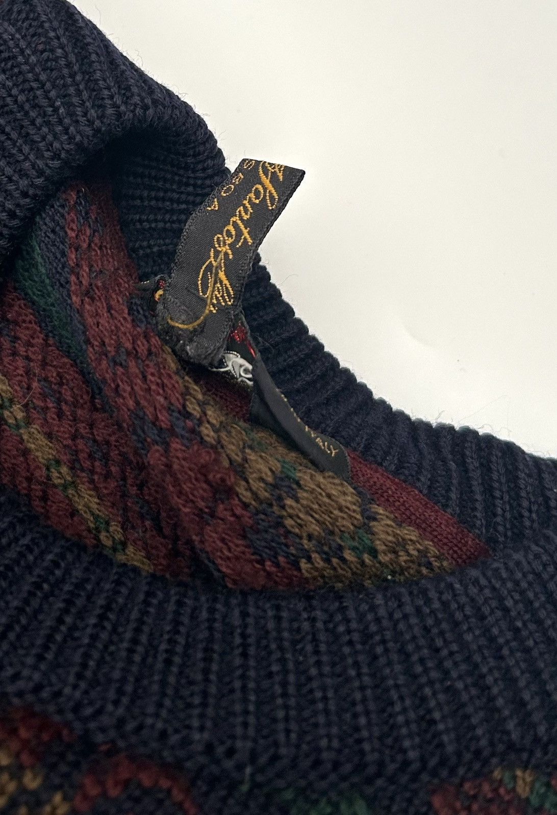 Paul & Shark × Vintage Vintage Paul & Shark Yachting Fair Isle Wool Knit Sweater Size US XL / EU 56 / 4 - 7 Thumbnail
