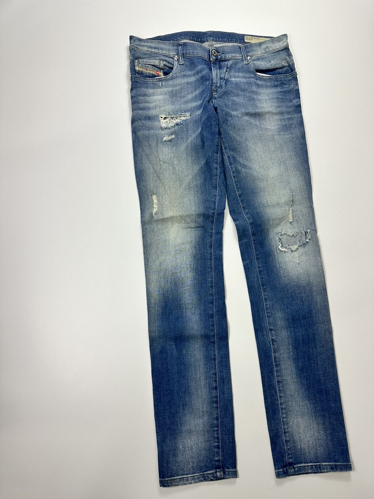 Diesel Diesel Blue Faded Jeans W30L32 Slim Size US 30 / EU 46 - 4 Thumbnail
