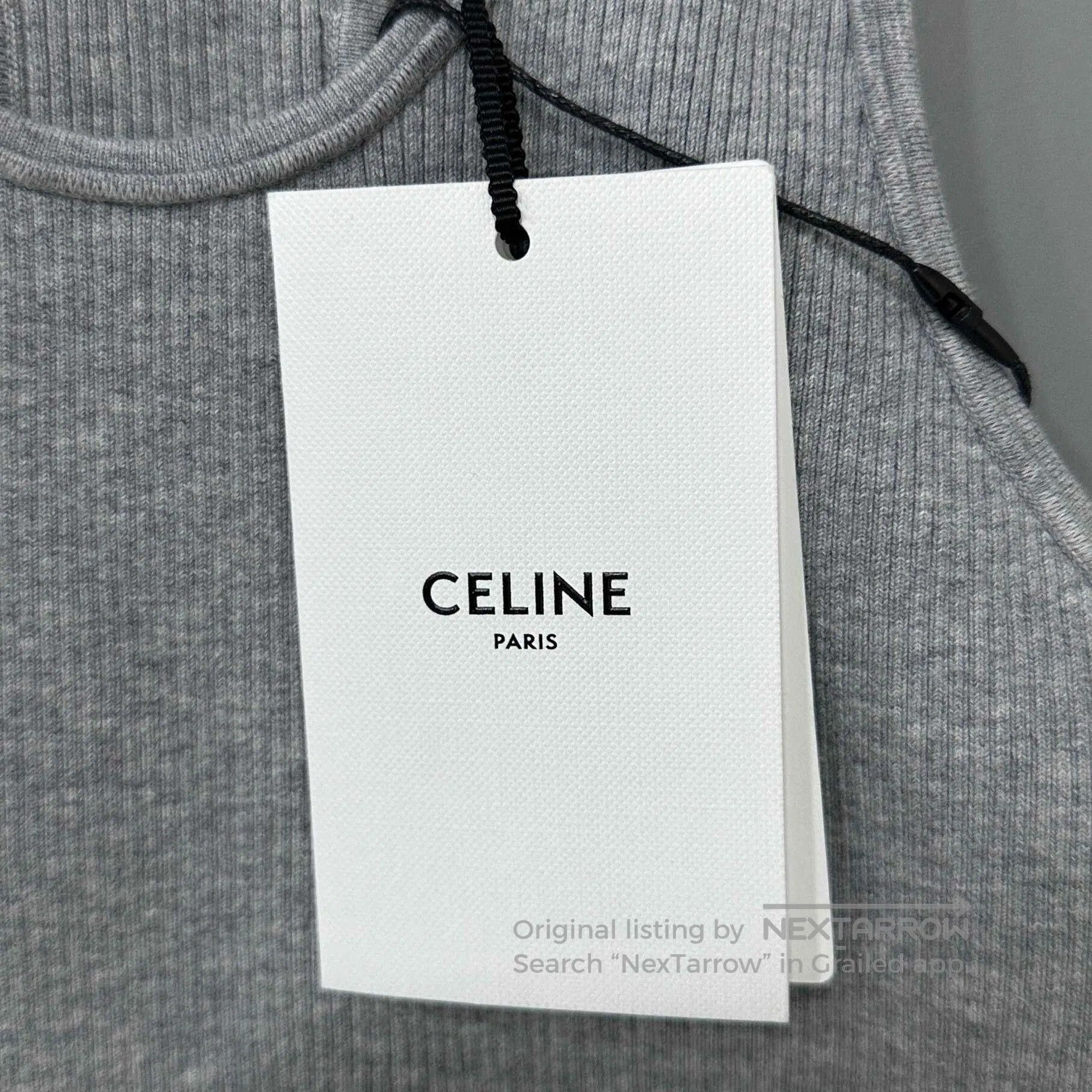 Celine Sports Knit Bra Top Celine. Size XS / US 0-2 / IT 36-38 - 6 Thumbnail