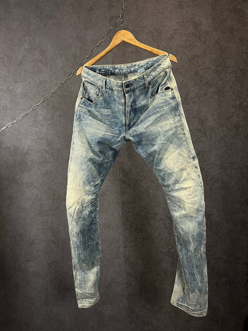 G-Star G Star Raw 3D distressed denim jeans Size US 32 / EU 48 - 1 Thumbnail
