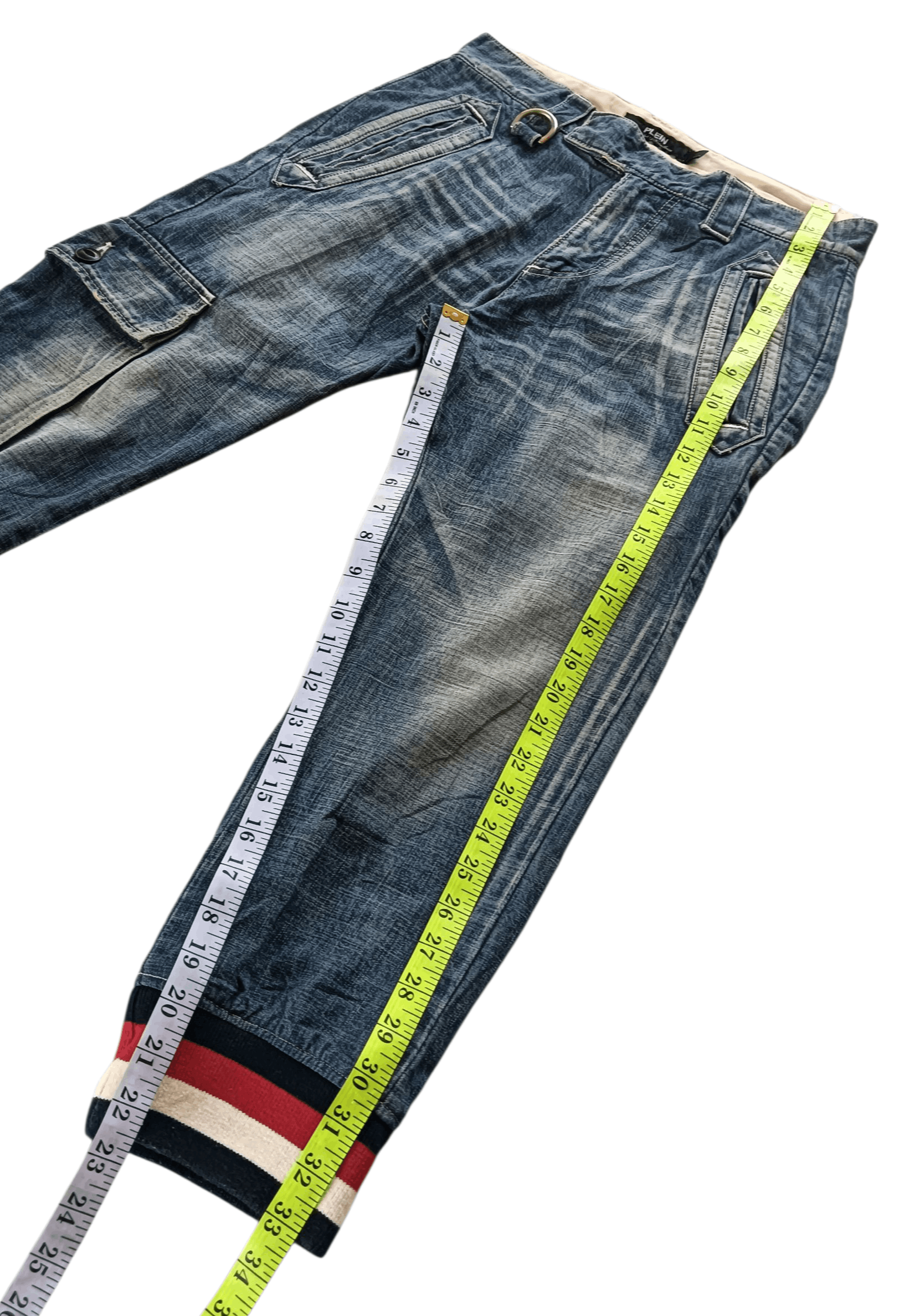 Other Plein Denim Jeans With Cargo Pocket Size US 30 / EU 46 - 13 Thumbnail