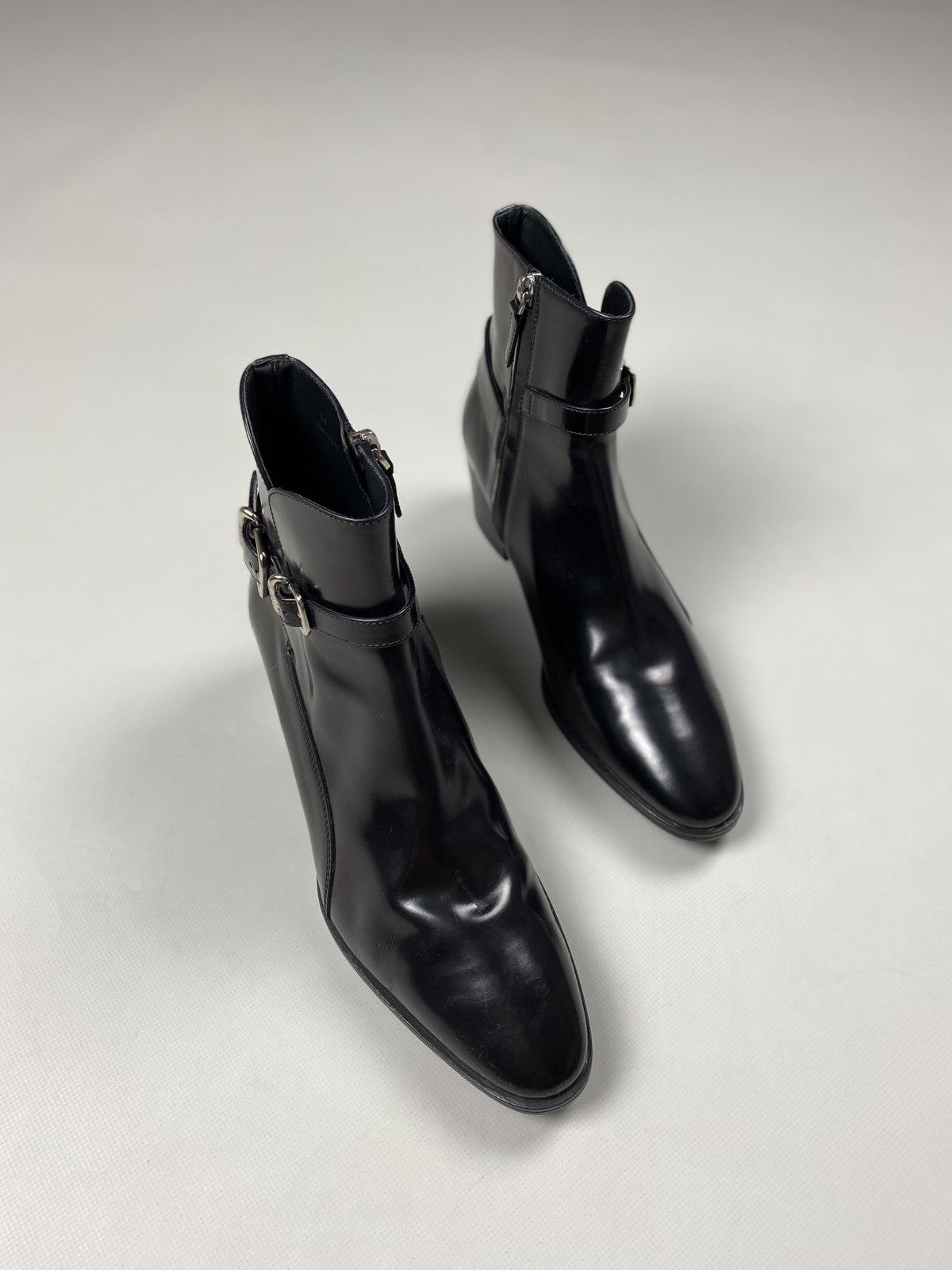 Tod's Tods ladies leather heeled boots shoes size 39 Size US 9 / IT 39 - 1 Thumbnail