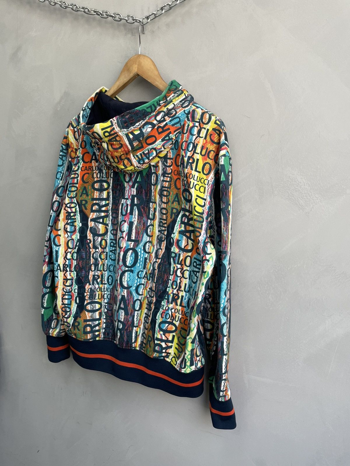 Carlo Colucci Over print carlo colucci hoodie y2k hype japanese Size US M / EU 48-50 / 2 - 8 Thumbnail