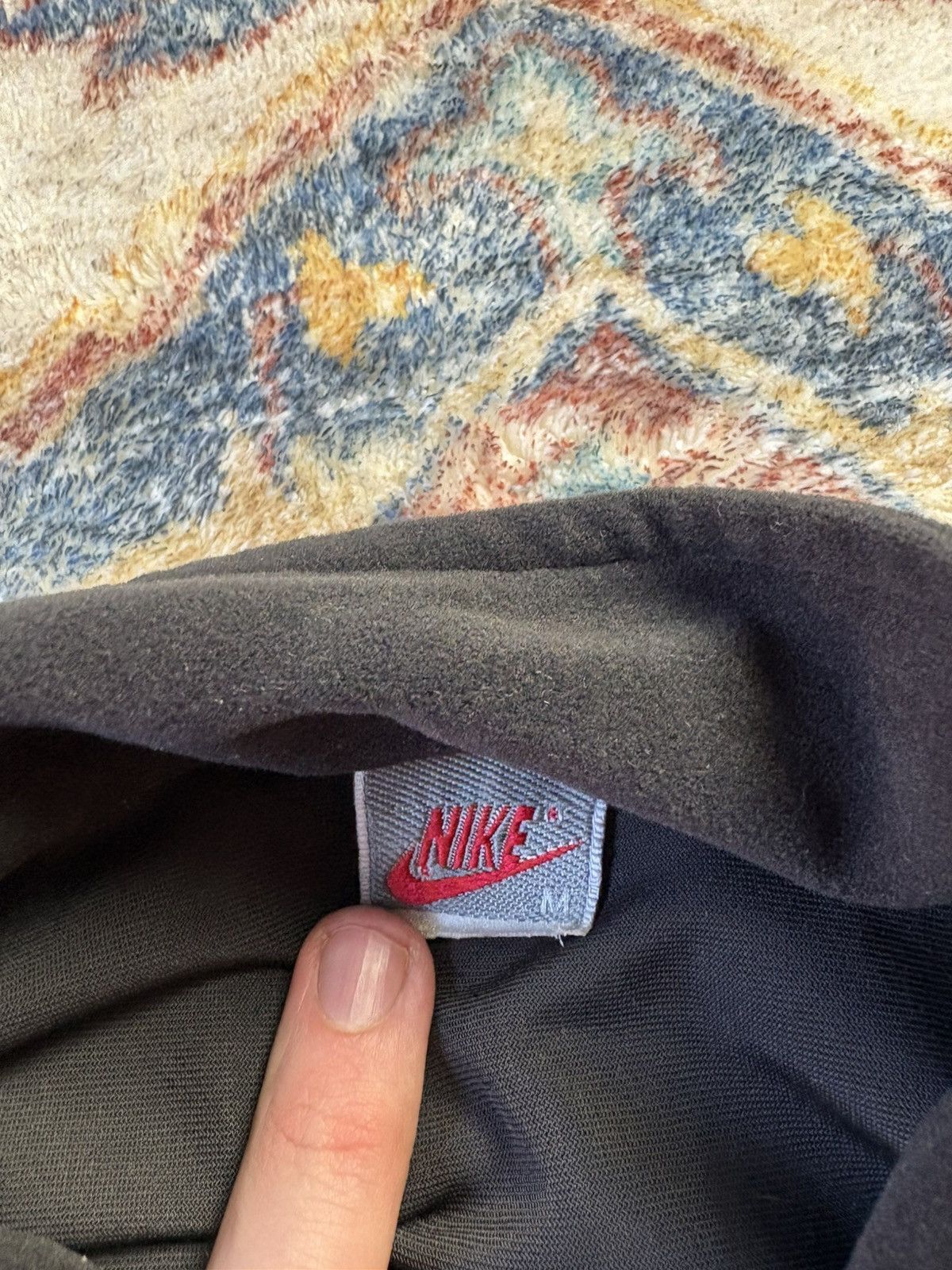 Nike Vintage Nike Velour Zip-up Track Jacket Medium Size US M / EU 48-50 / 2 - 3 Thumbnail