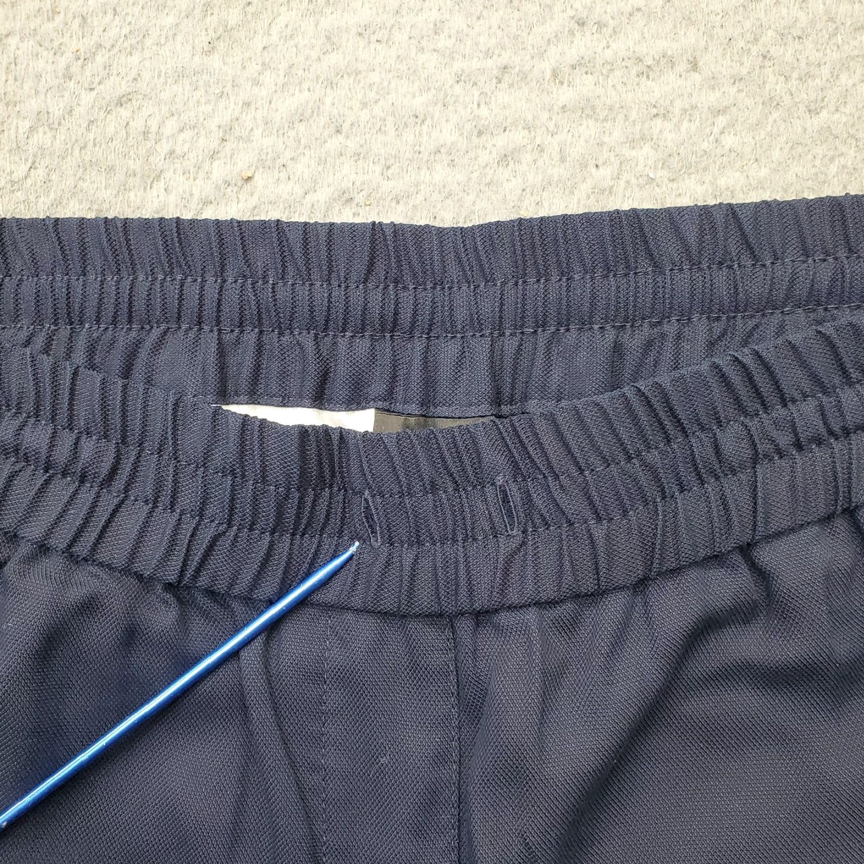 Talbots Talbots Ankle Pants Women 8P Navy Stretch Elastic Waistband Pull On Casual Slim Pockets 8 Petite Womens Size 8P Navy Size 30" / US 8 / IT 44 - 7 Thumbnail