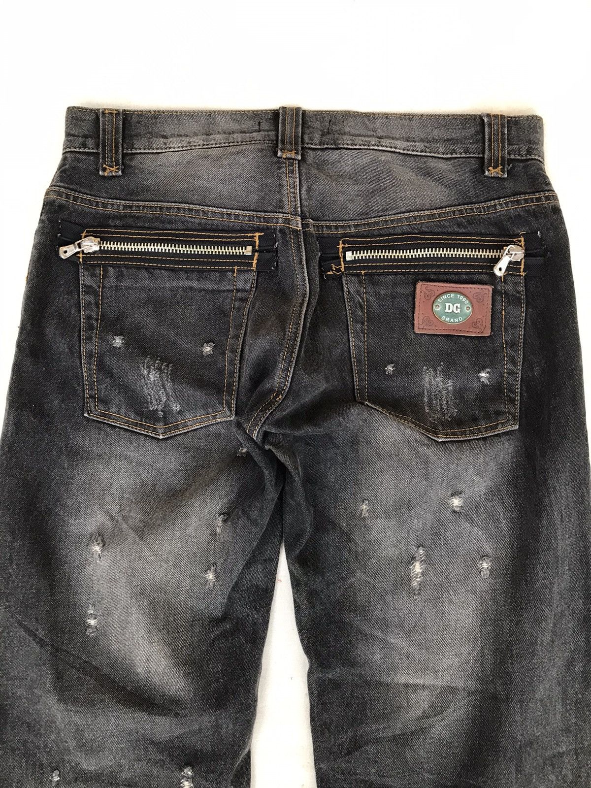 Dolce & Gabbana Rare Dolce & Gabbana Distressed Jeans Size US 33 - 12 Thumbnail