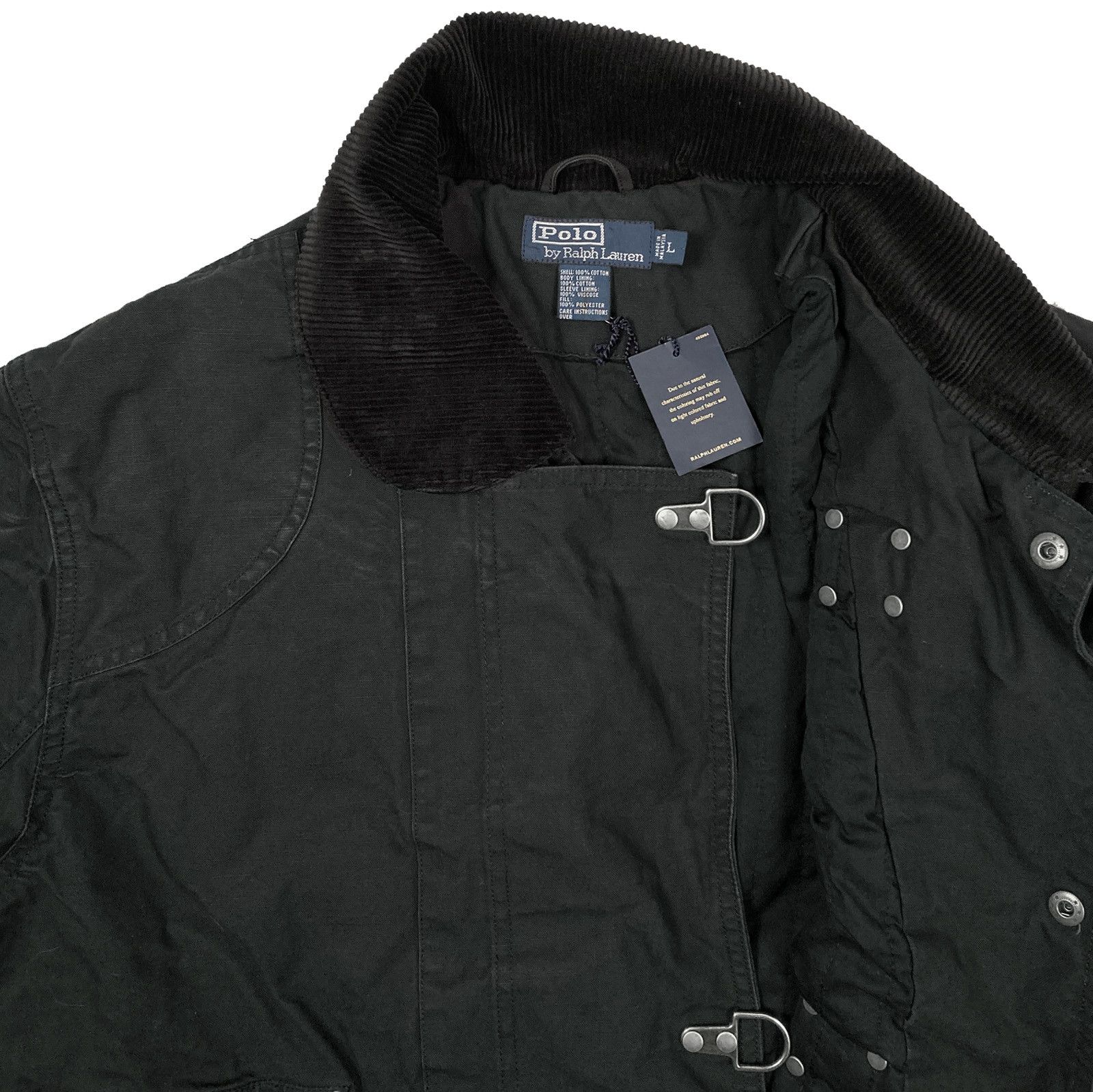 Polo Ralph Lauren NEW Polo Ralph Lauren Vintage Toggle Fireman Jacket! L Black Size US L / EU 52-54 / 3 - 4 Thumbnail
