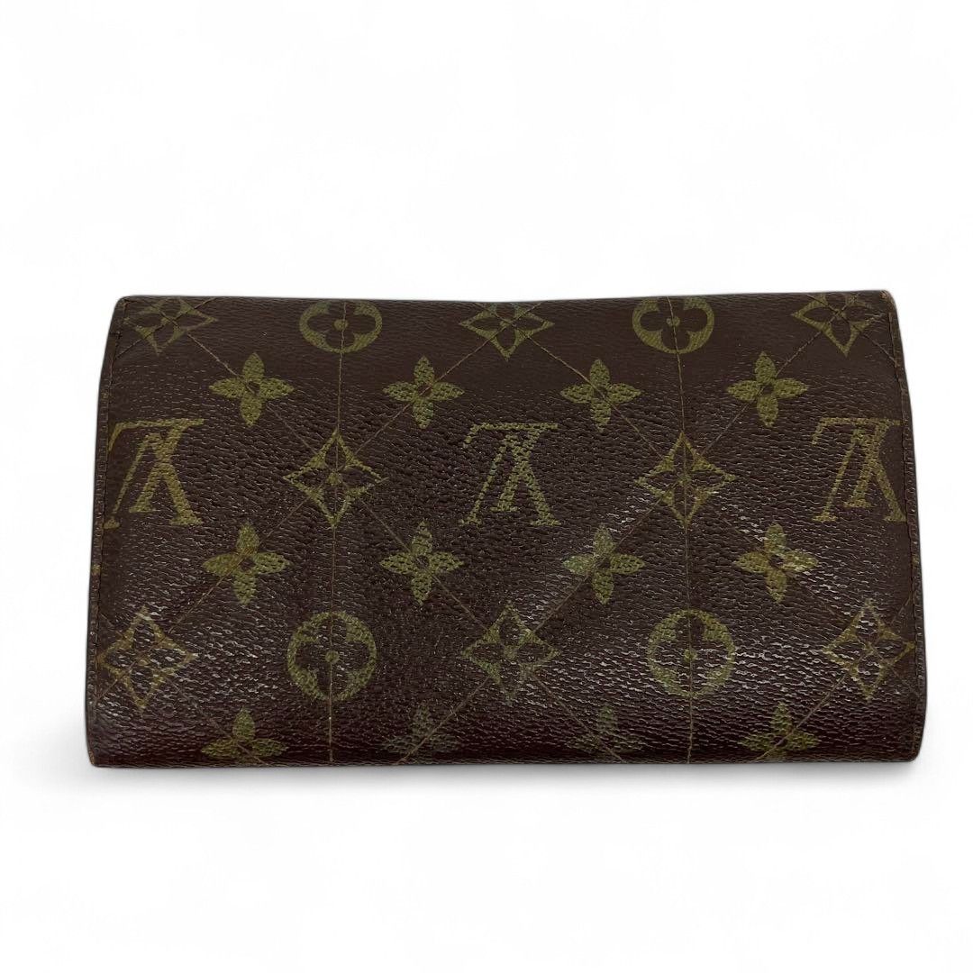 Louis Vuitton Louis Vuitton - Portefeuille Sarah Long Wallet Brown Leather Size ONE SIZE - 2 Thumbnail