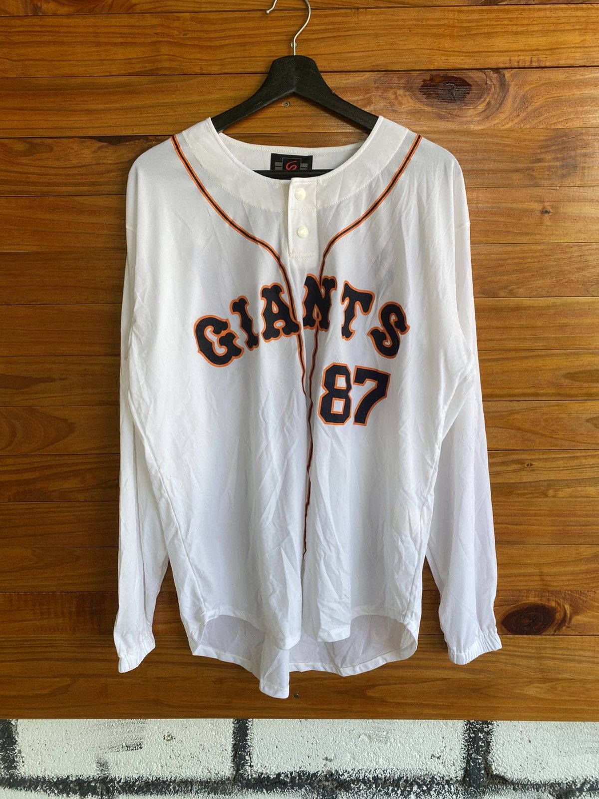 Giant Vintage GIANTS 87 Baseball Jersey - Japan Cramer Products Size US L / EU 52-54 / 3 - 3 Thumbnail