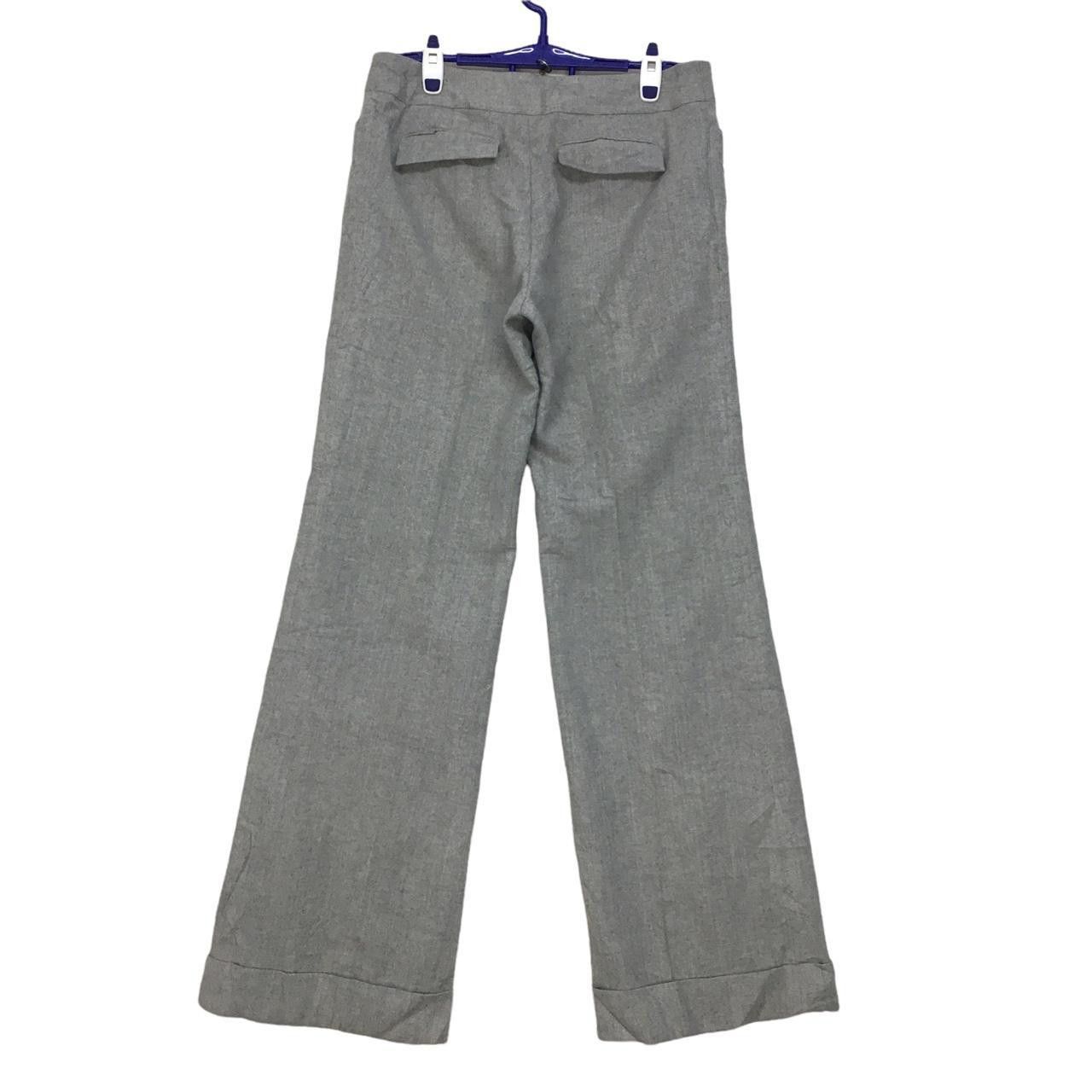 Vintage Vtg SOLO PLUS YURIENITANI Long Pants Trousers Cuffed Leg Size 30" / US 8 / IT 44 - 2 Thumbnail