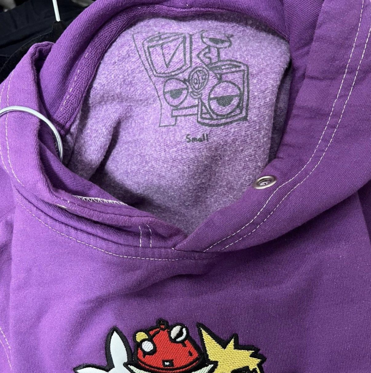 Kodone Kodone Art Purple Hoodie Size US S / EU 44-46 / 1 - 3 Thumbnail