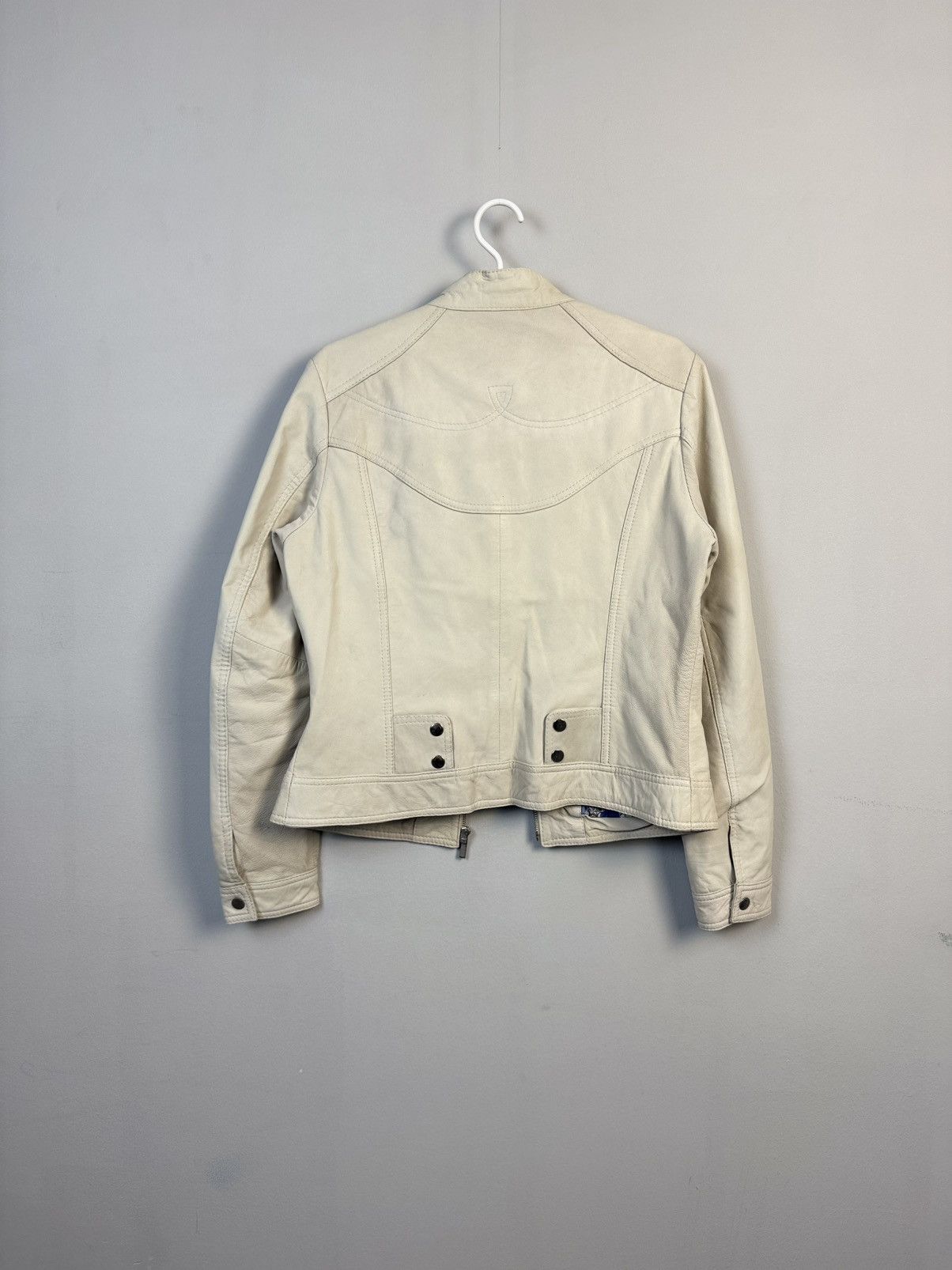 Japanese Brand Very crazy Cropped Leather Bike Jacket Size S / US 4 / IT 40 - 12 Thumbnail