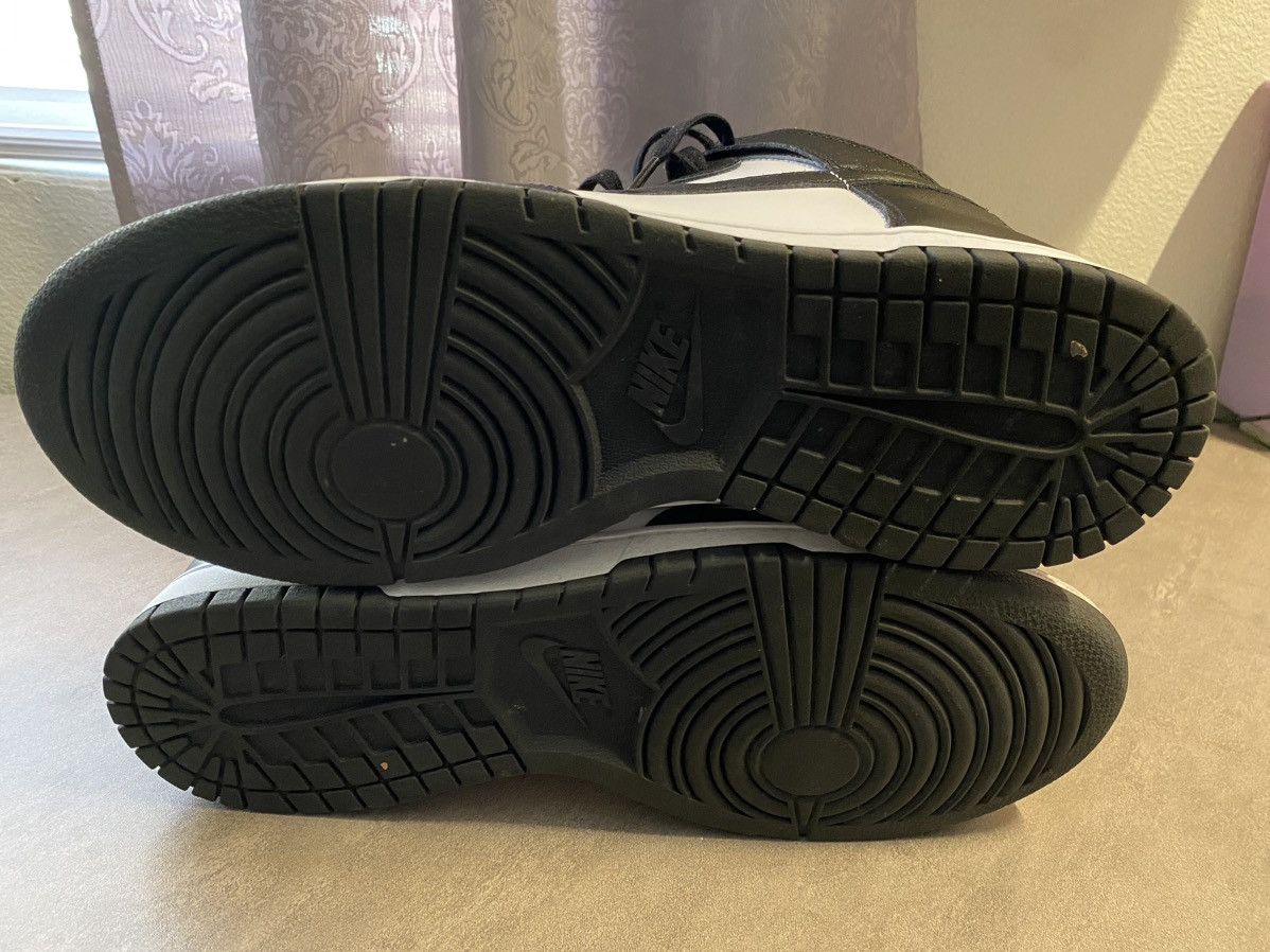 Jordan Brand × Nike Nike Dunk High Panda 2021 Size US 12 / EU 45 - 6 Thumbnail
