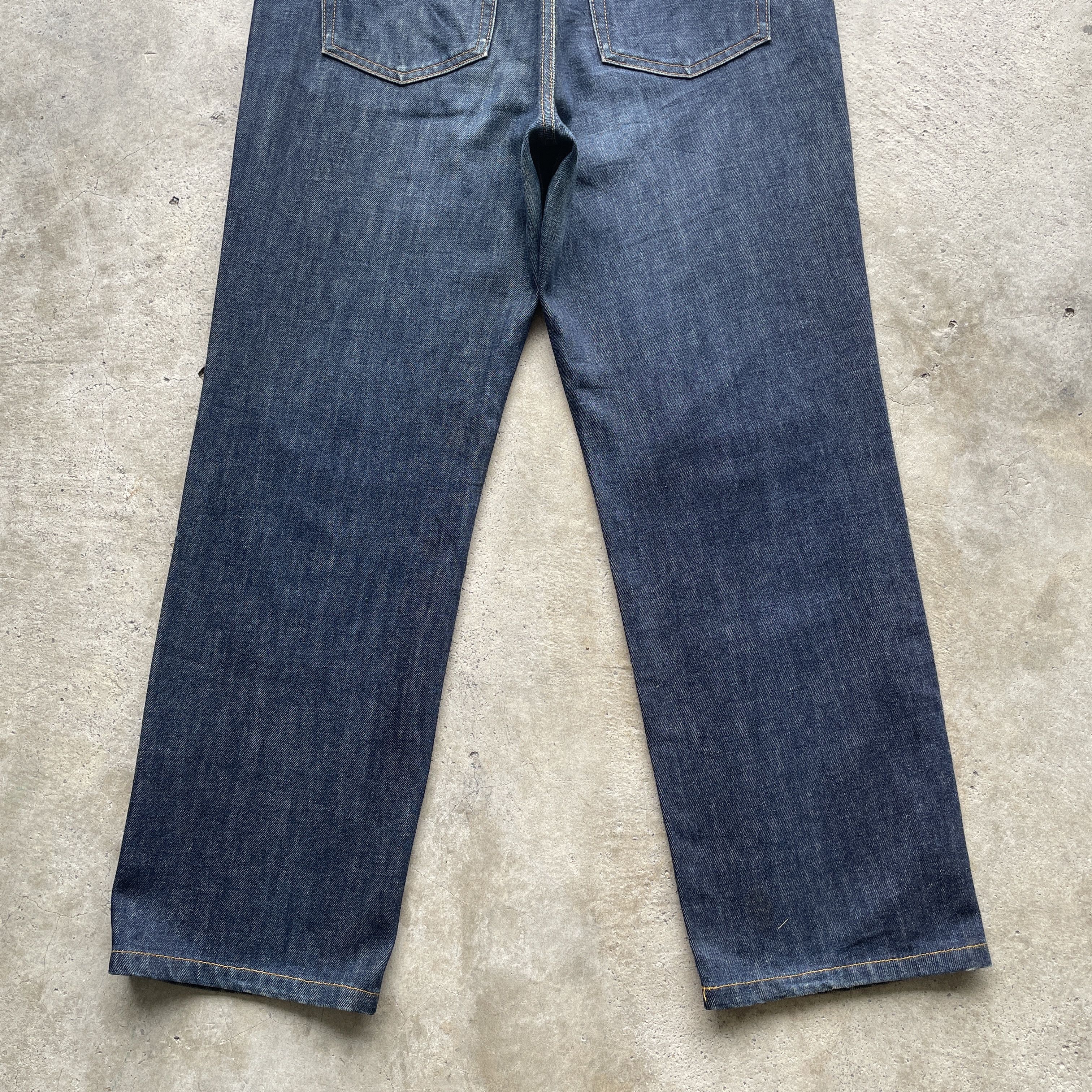 Japanese Brand W30 VINTAGE EDWIN PRODUCT SOMETHING JEANS PANTS BLUE DENIM Size US 30 / EU 46 - 11 Thumbnail