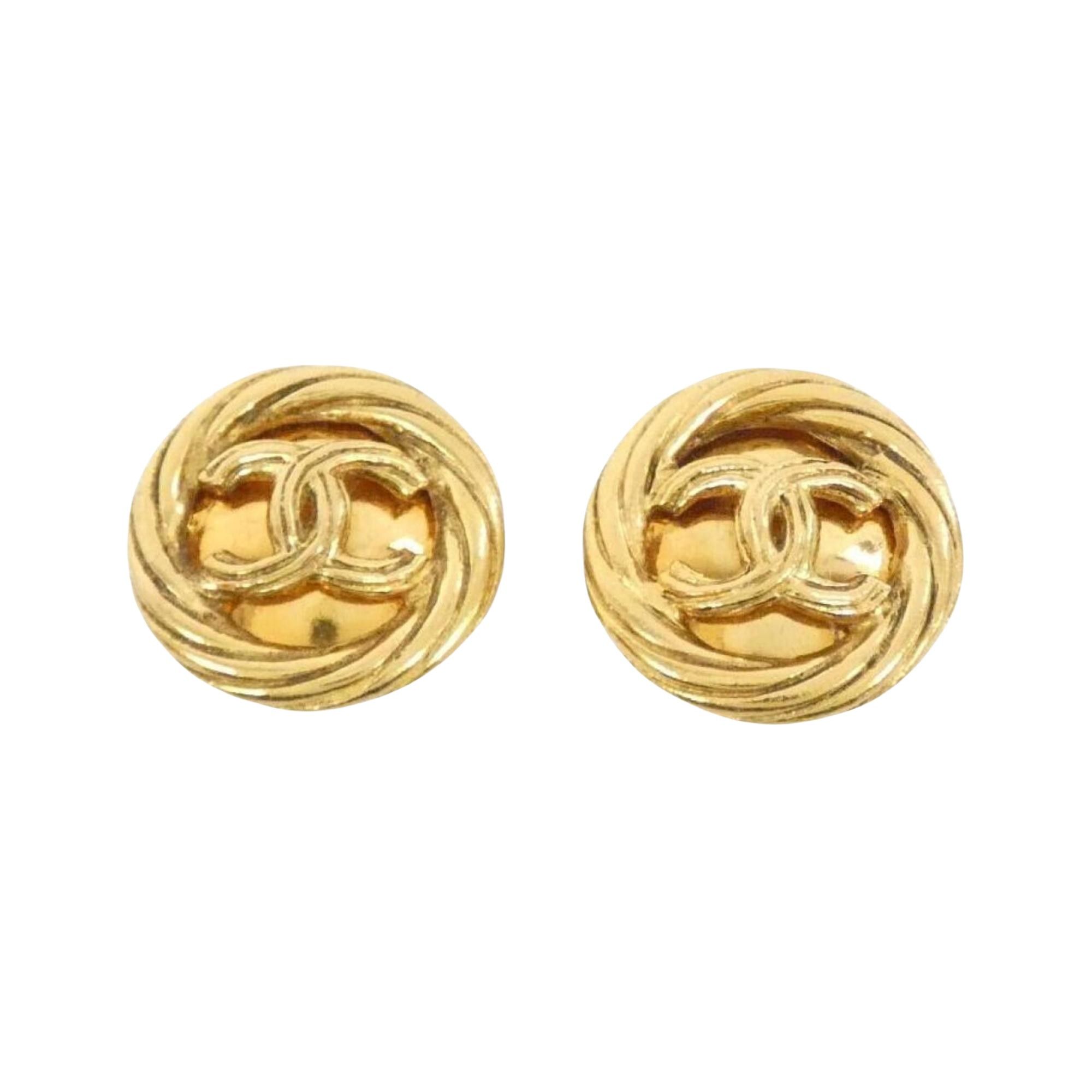 Chanel Chanel Coco Mark earring Size ONE SIZE - 1 Thumbnail