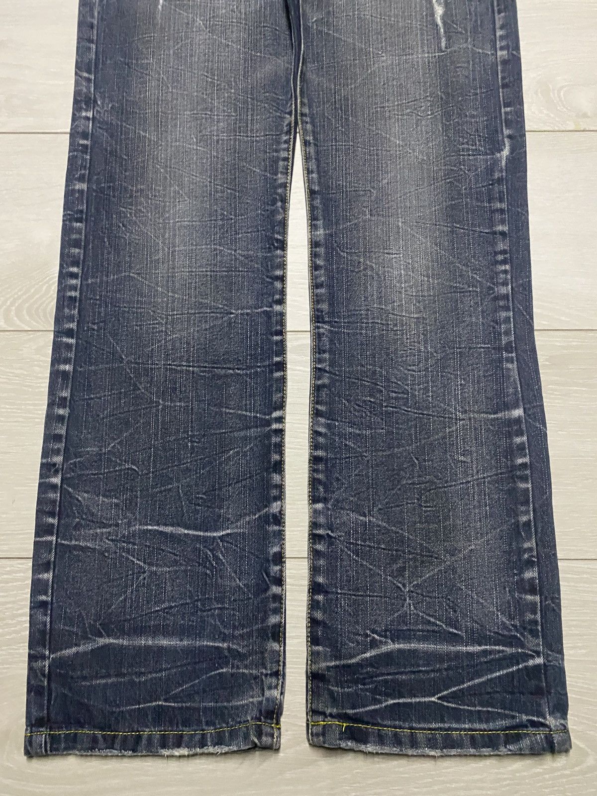 Tornado Mart Vintage Japanese Brand Skull Blow By Blue Loose Jeans Size US 30 / EU 46 - 9 Thumbnail