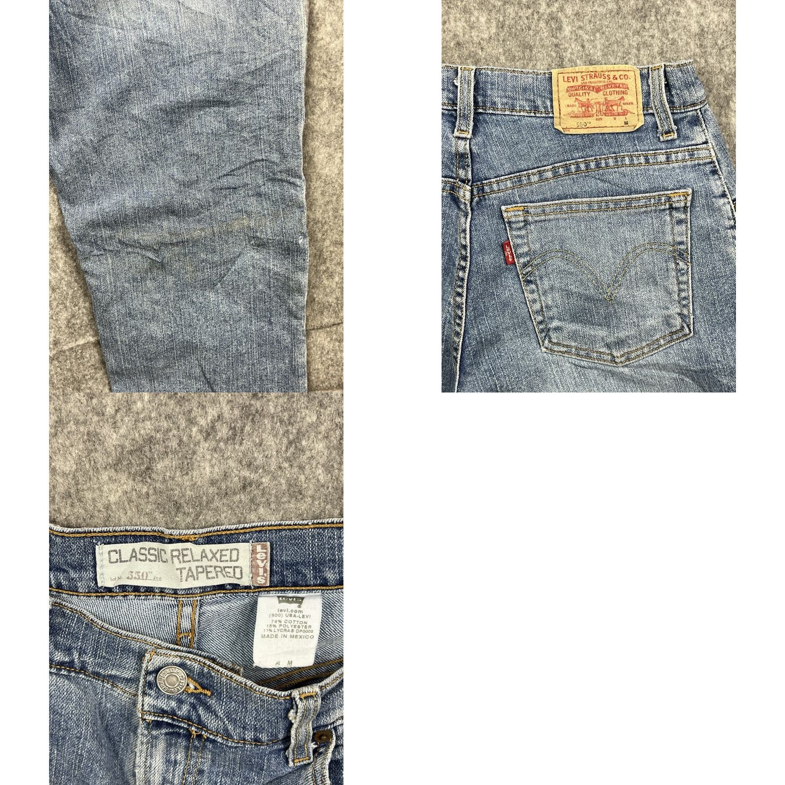 Levi's VINTAGE Levi's 550 Jeans Women's Relaxed Tapered Blue Denim Size 6 Regular 29in Inseam 5-Pocket 90s Style Size 28" / US 6 / IT 42 - 8 Thumbnail