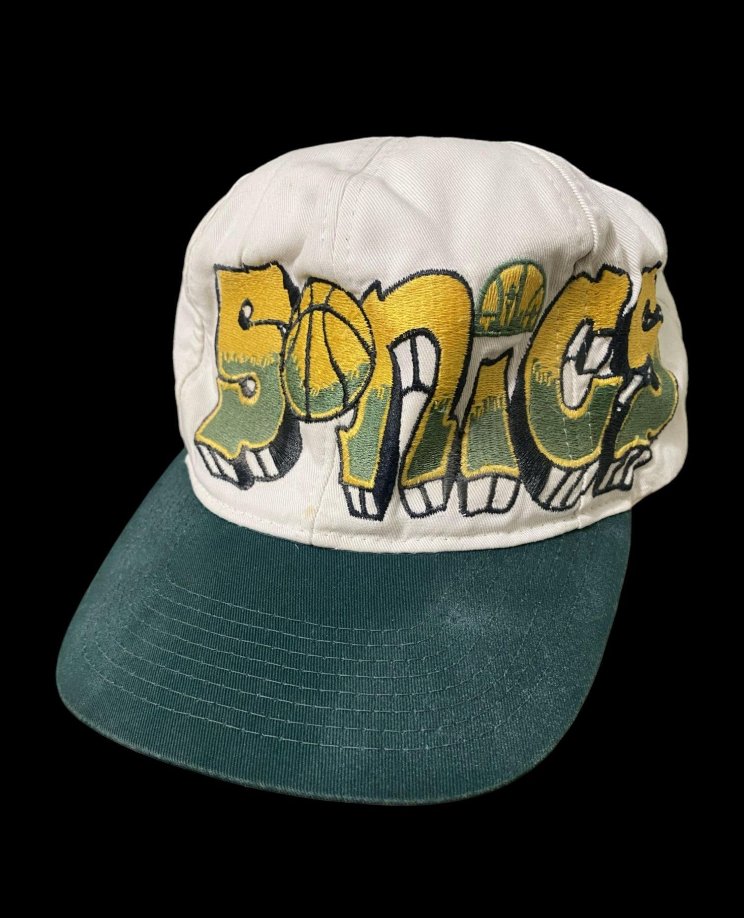 Drew Pearson Drew Pearson Graffiti Seattle SuperSonics Snapback Cap Hat Size ONE SIZE - 1 Thumbnail