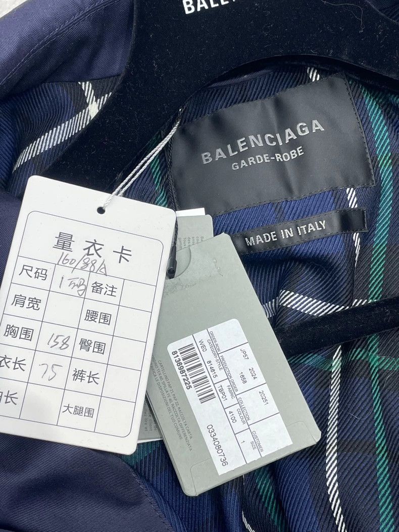 Balenciaga Balenciaga Blue Windbreaker Size S / US 4 / IT 40 - 8 Thumbnail