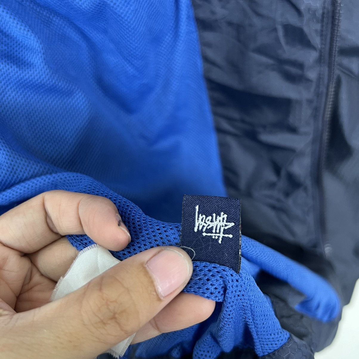 Stussy 🔥 90s VINTAGE STUSSY CROSS WINDBREAKER JACKET Size US L / EU 52-54 / 3 - 15 Thumbnail