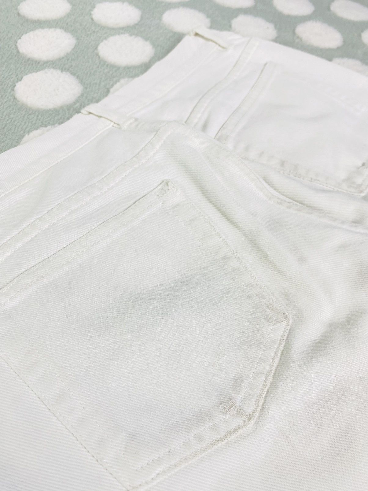 Helmut Lang Helmut Lang White Jeans Size US 30 / EU 46 - 18 Thumbnail